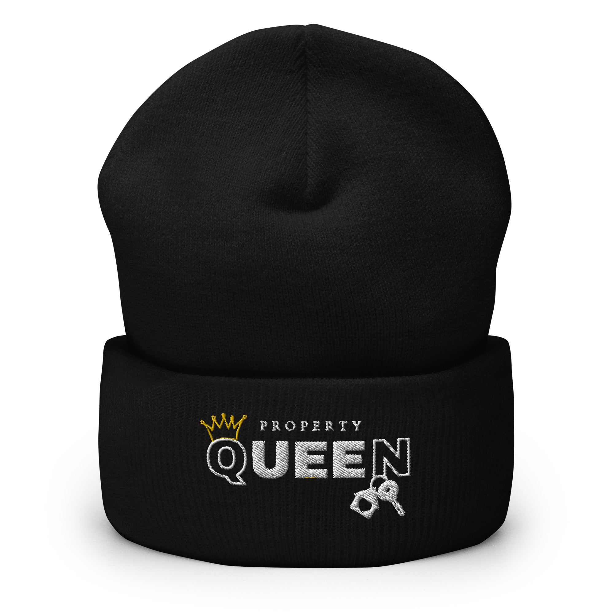 Property Queen Cuffed Beanie
