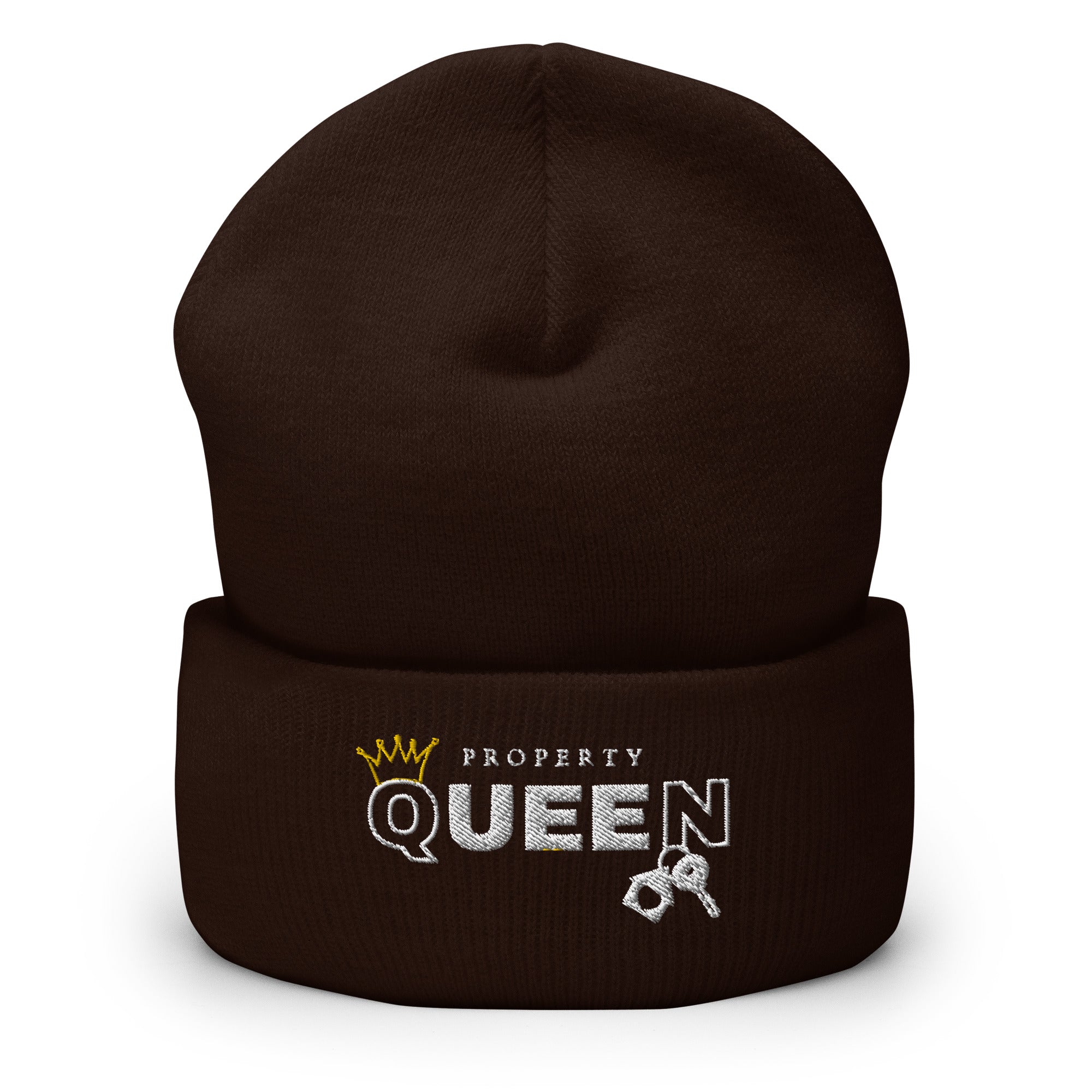 Property Queen Cuffed Beanie