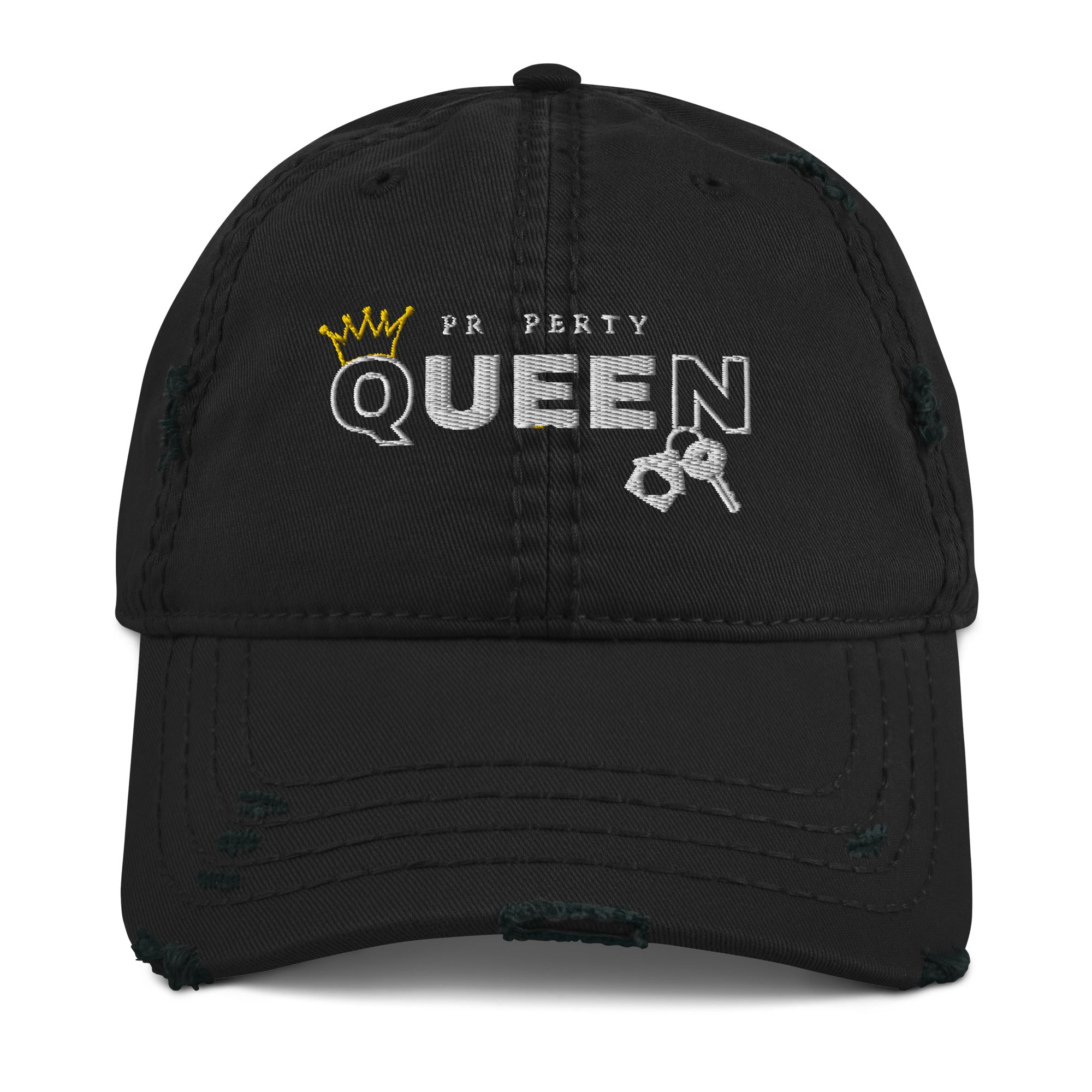 Property Queen Distressed Dad Hat