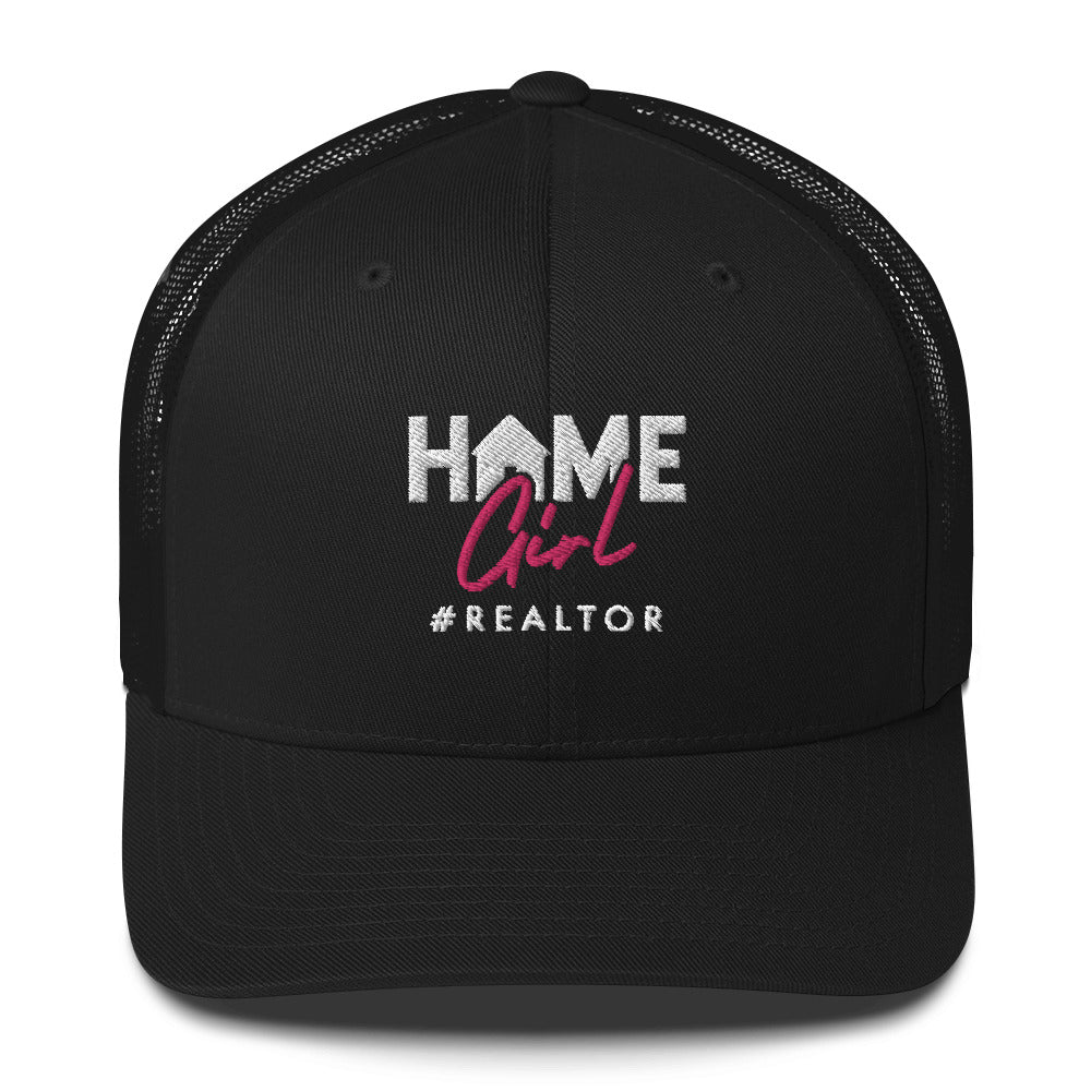 Home Girl #Realtor Trucker Cap