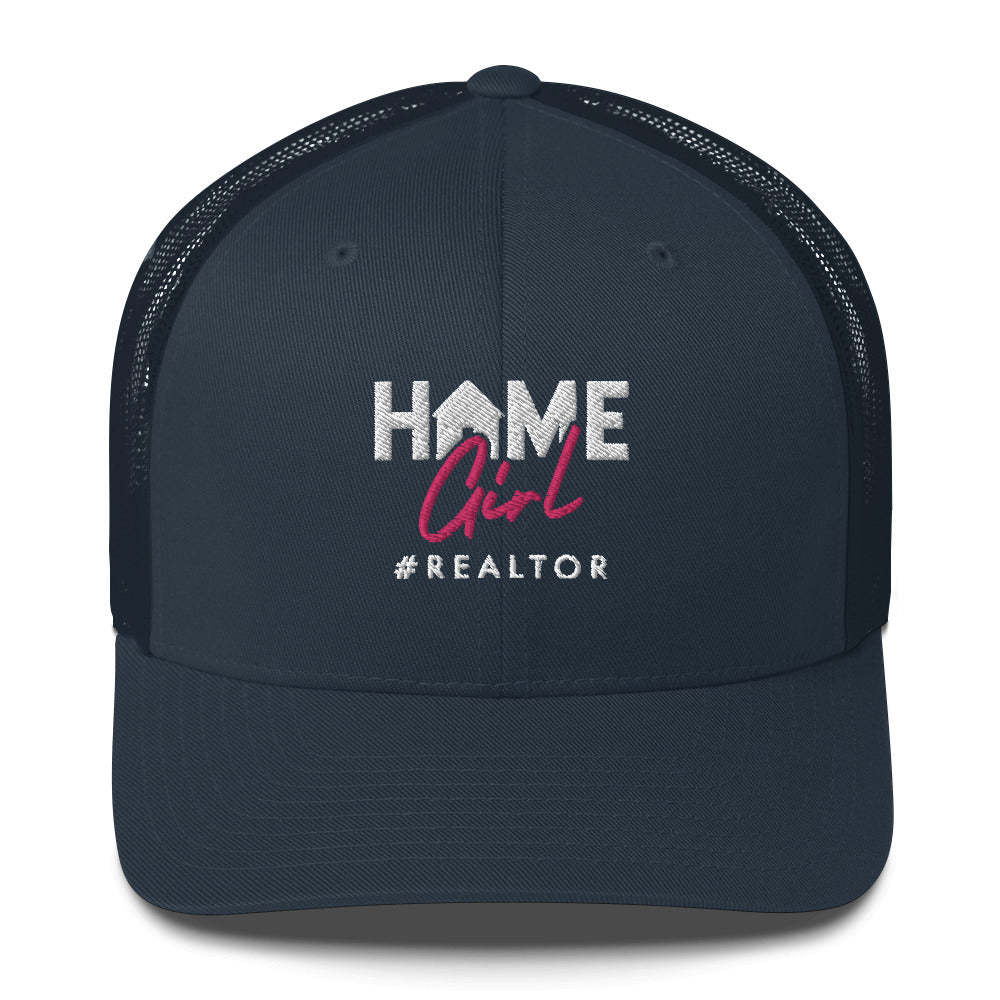 Home Girl #Realtor Trucker Cap