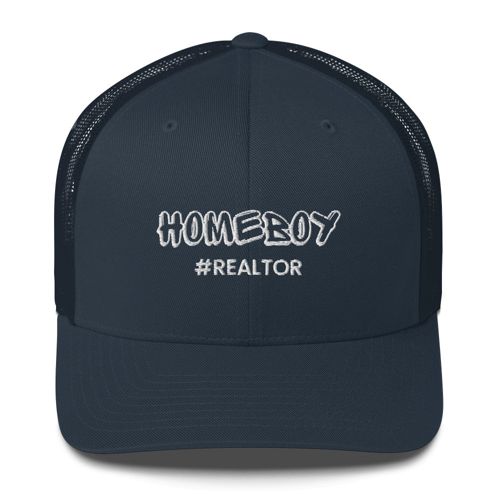 Home Boy #Realtor Trucker Cap