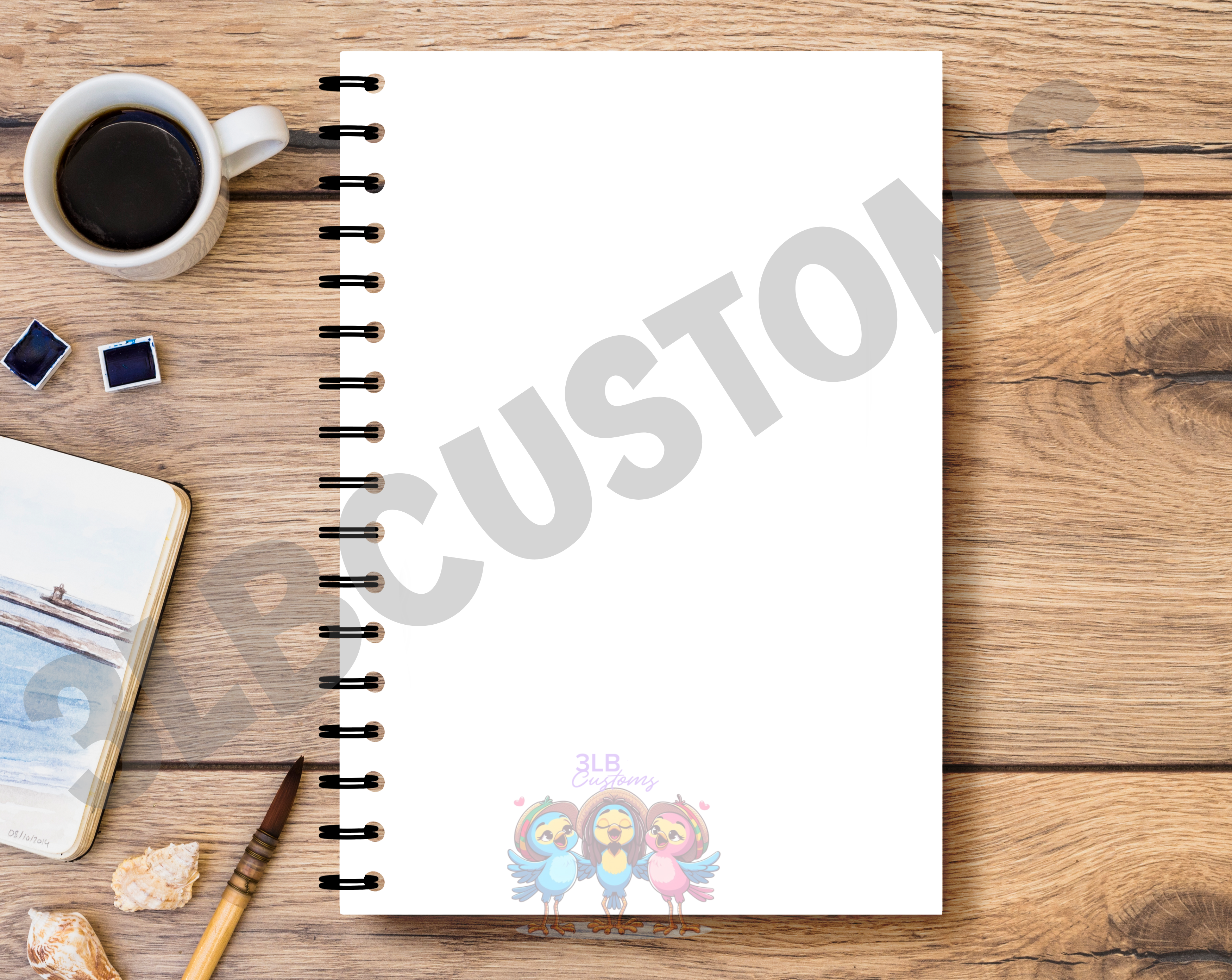 Spiral Notebook Mockup Bundle