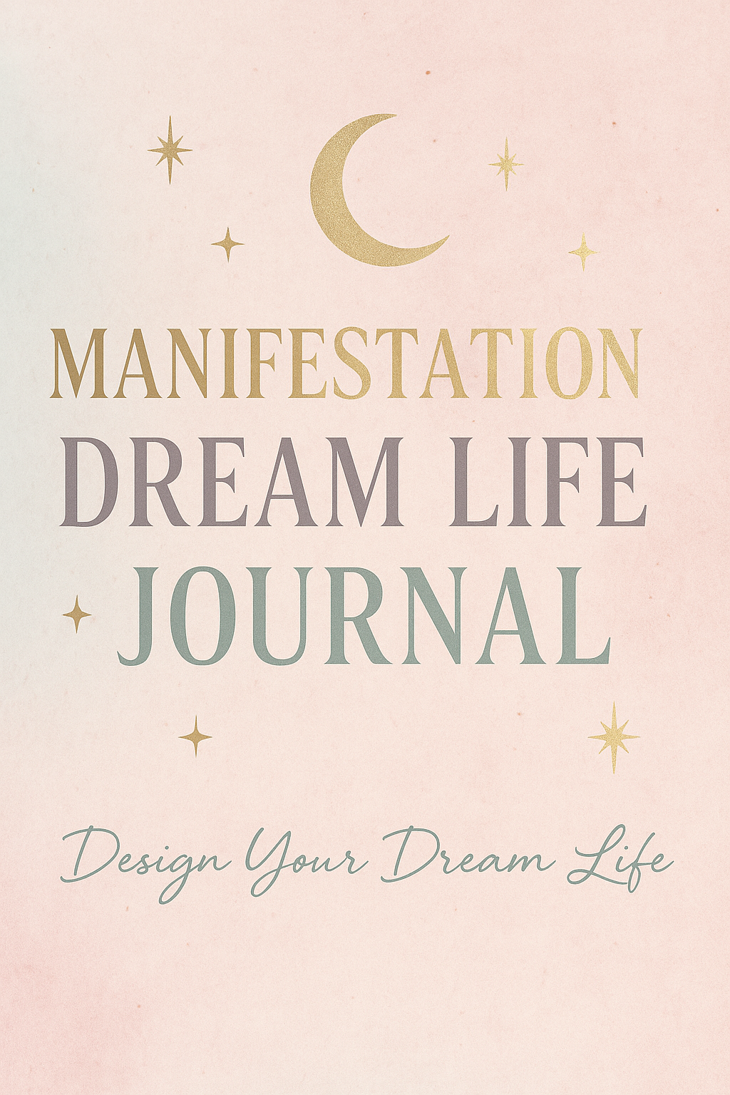 Manifestation Dream Life Journal