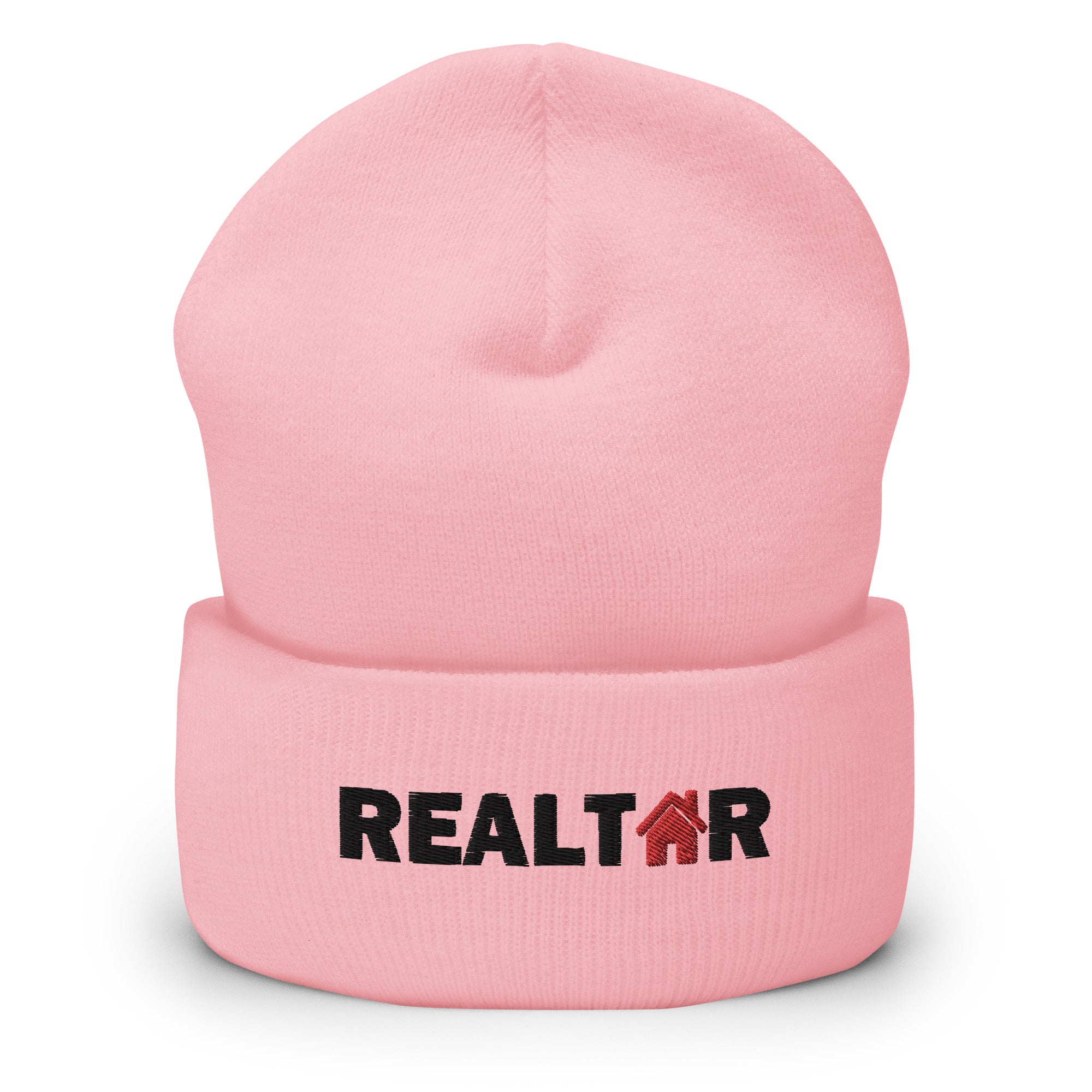 Realtor Red House Cuffed Beanie
