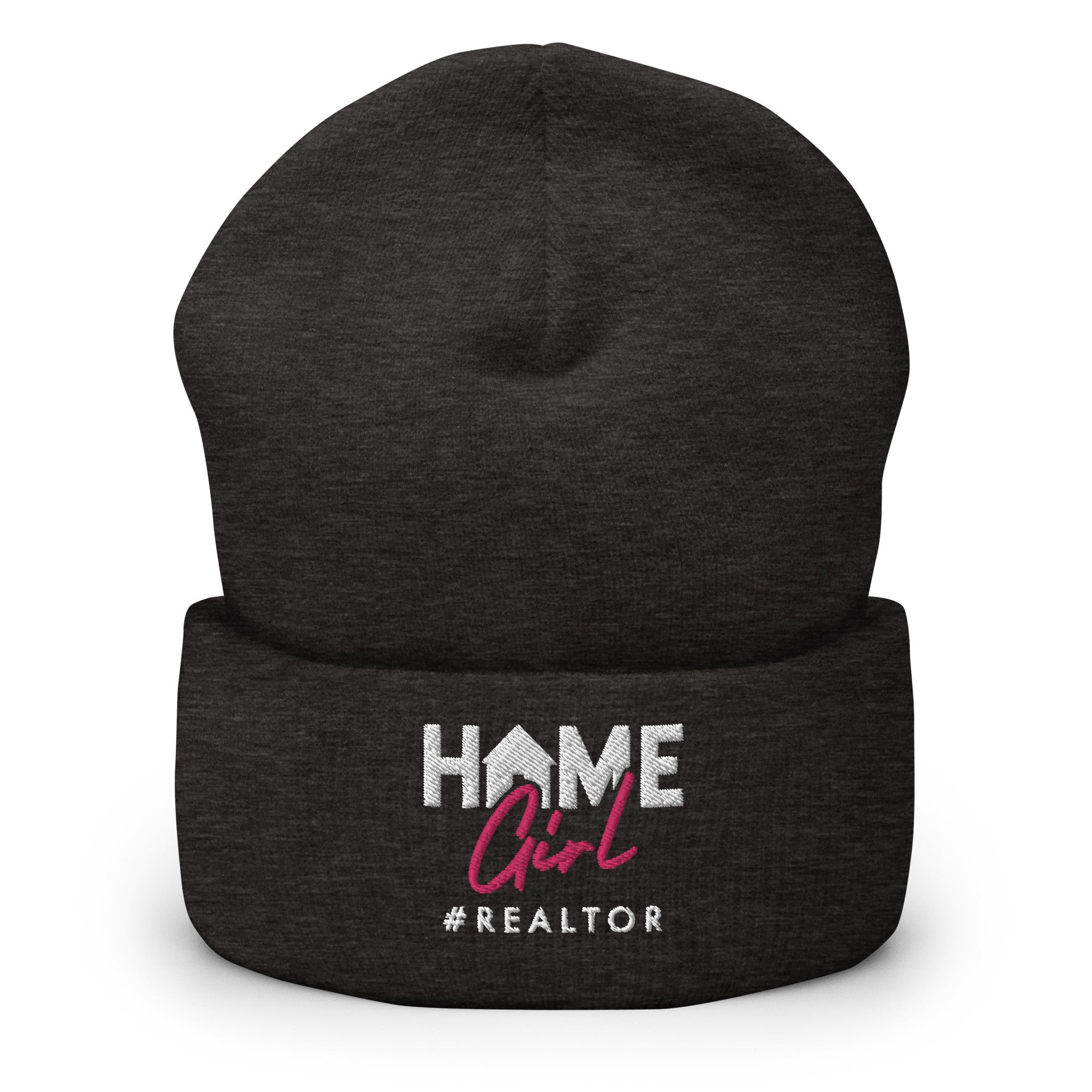 Home Girl #Realtor Cuffed Beanie