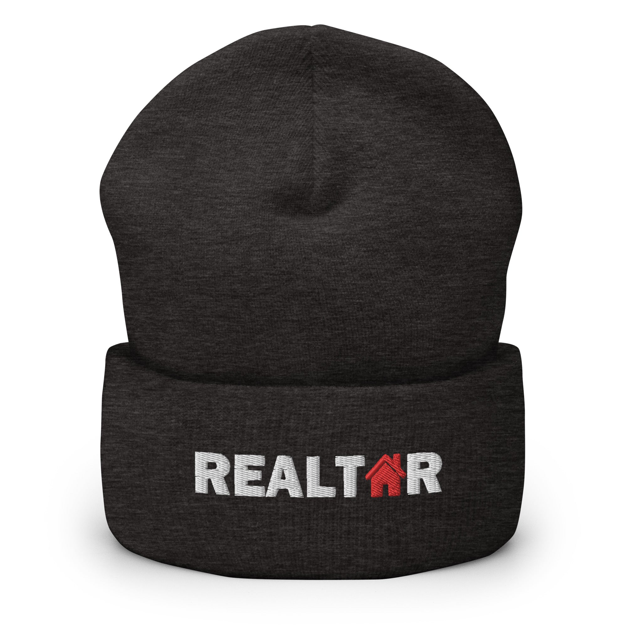 Realtor Red House Cuffed Beanie
