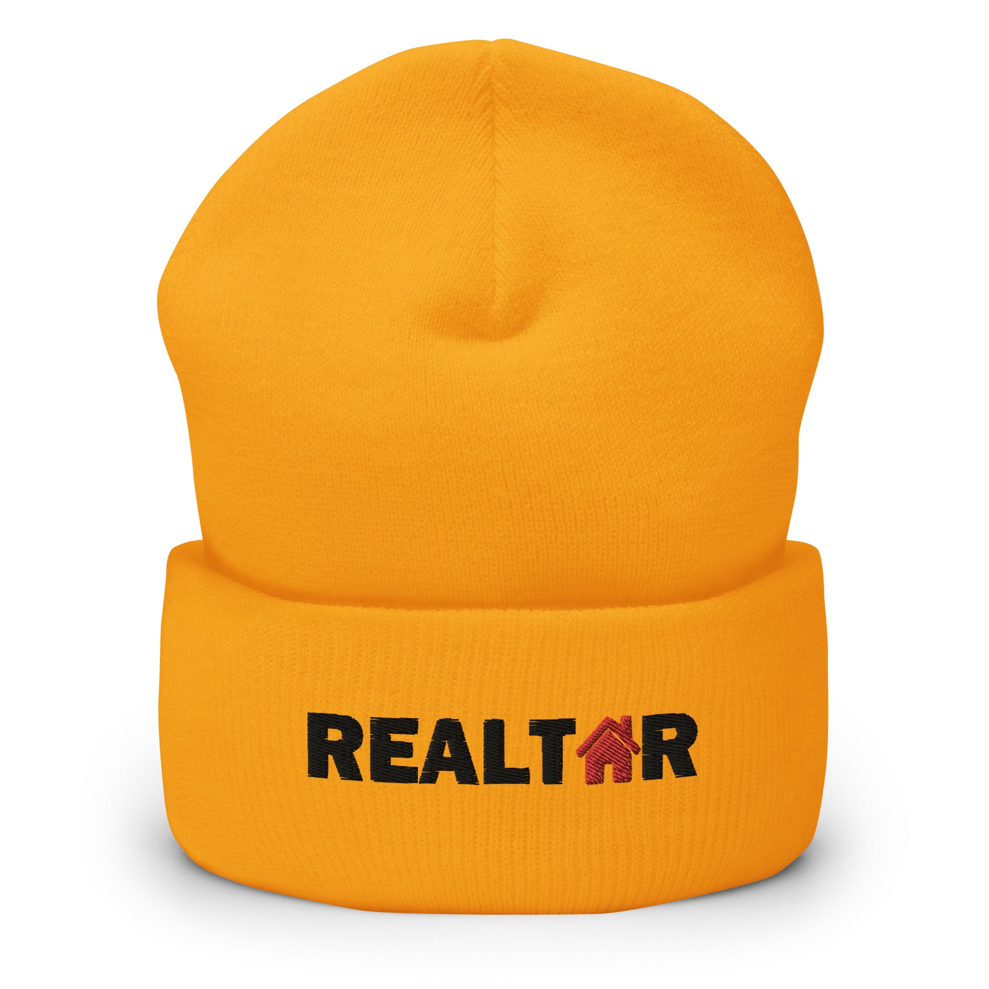 Realtor Red House Cuffed Beanie