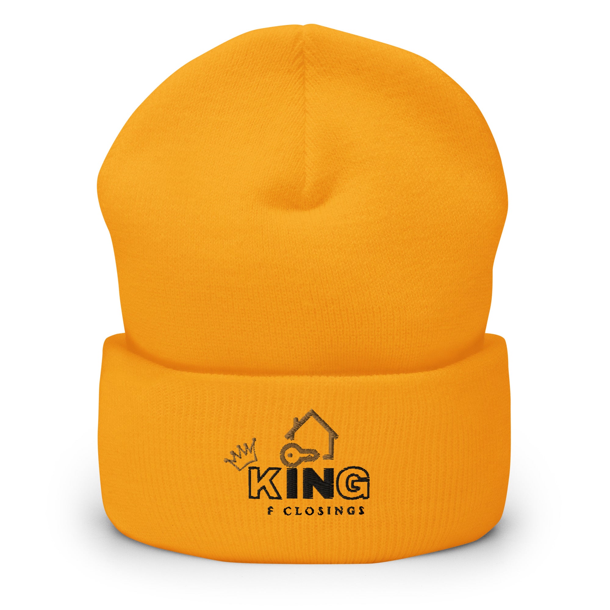 King of Closings Cuffed Beanie