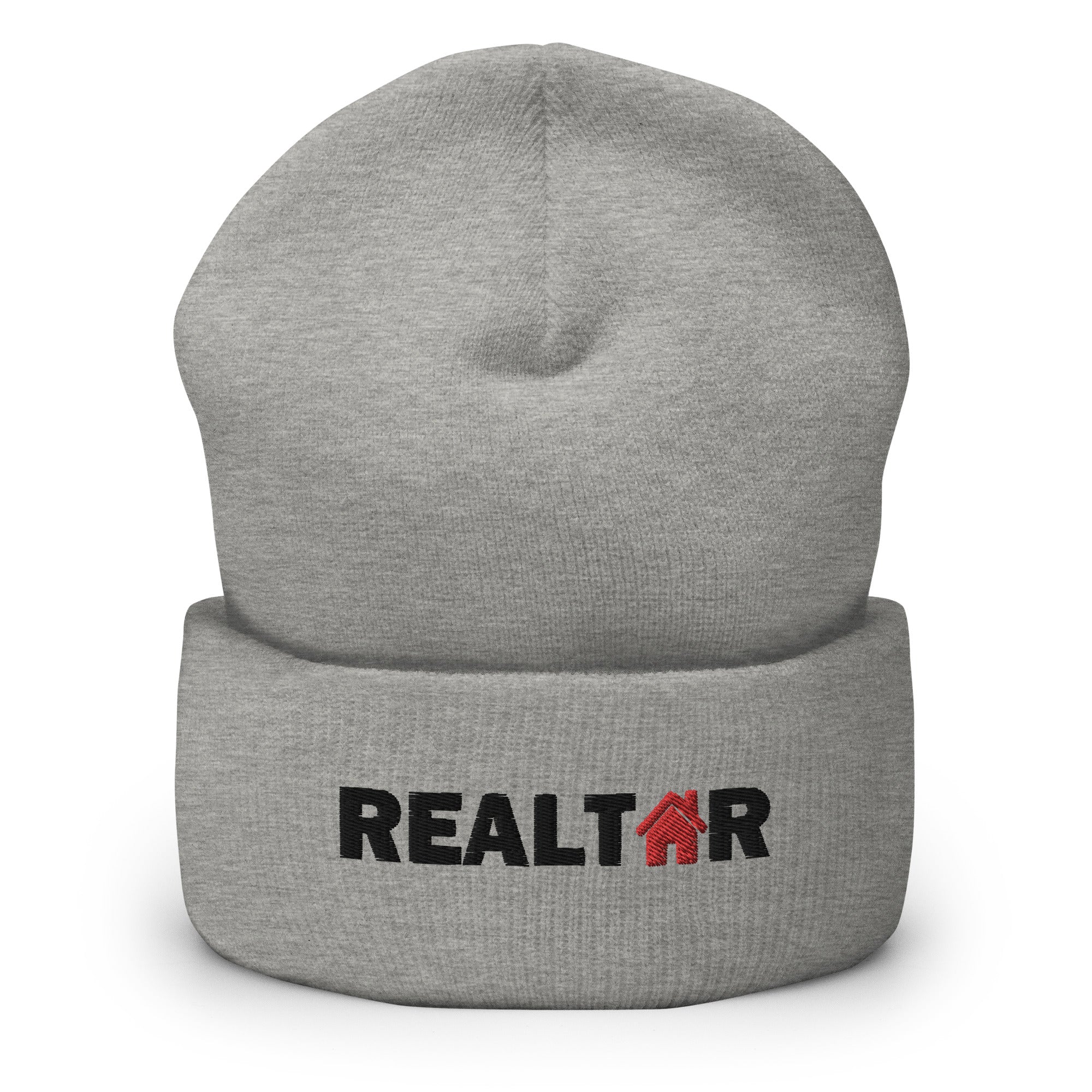 Realtor Red House Cuffed Beanie