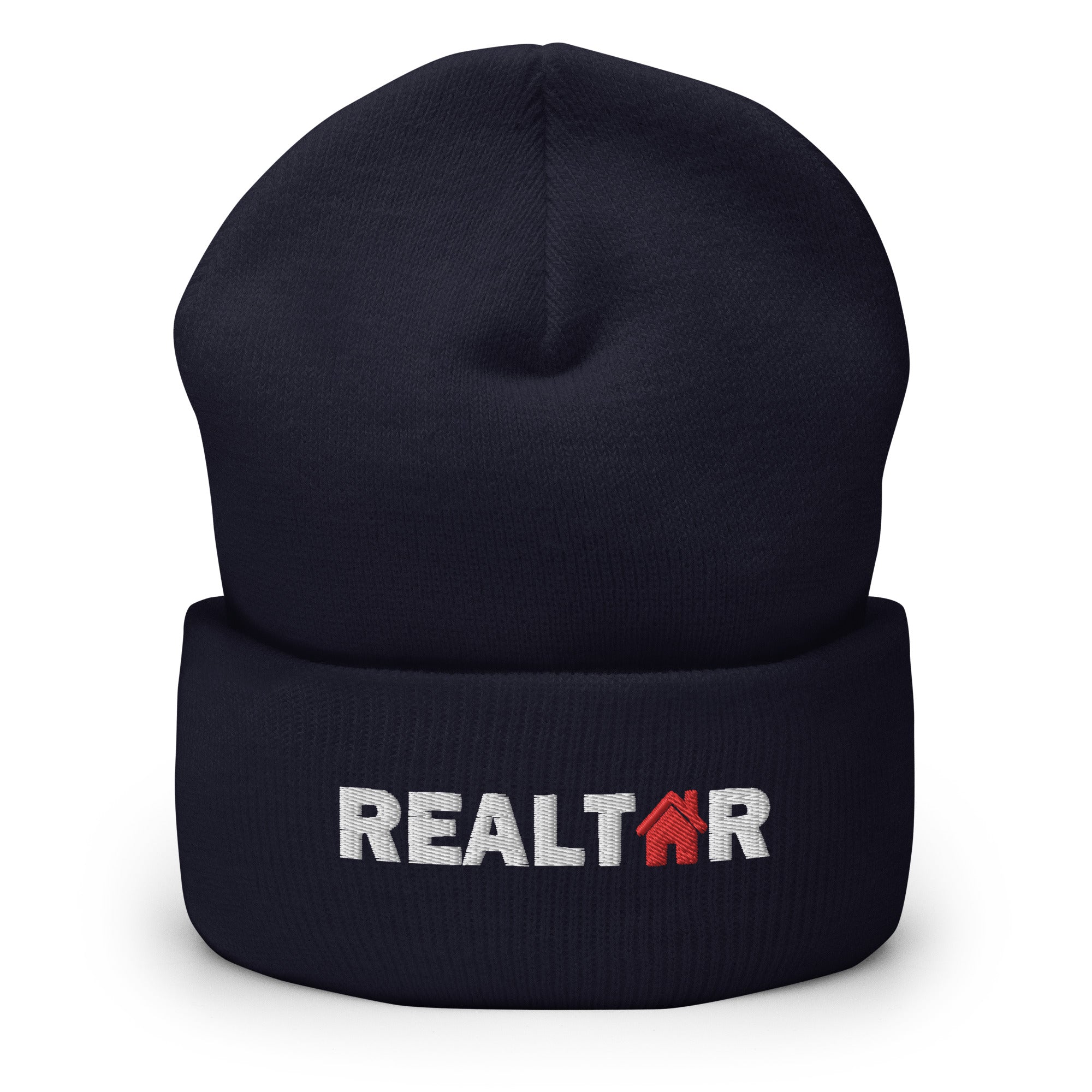 Realtor Red House Cuffed Beanie