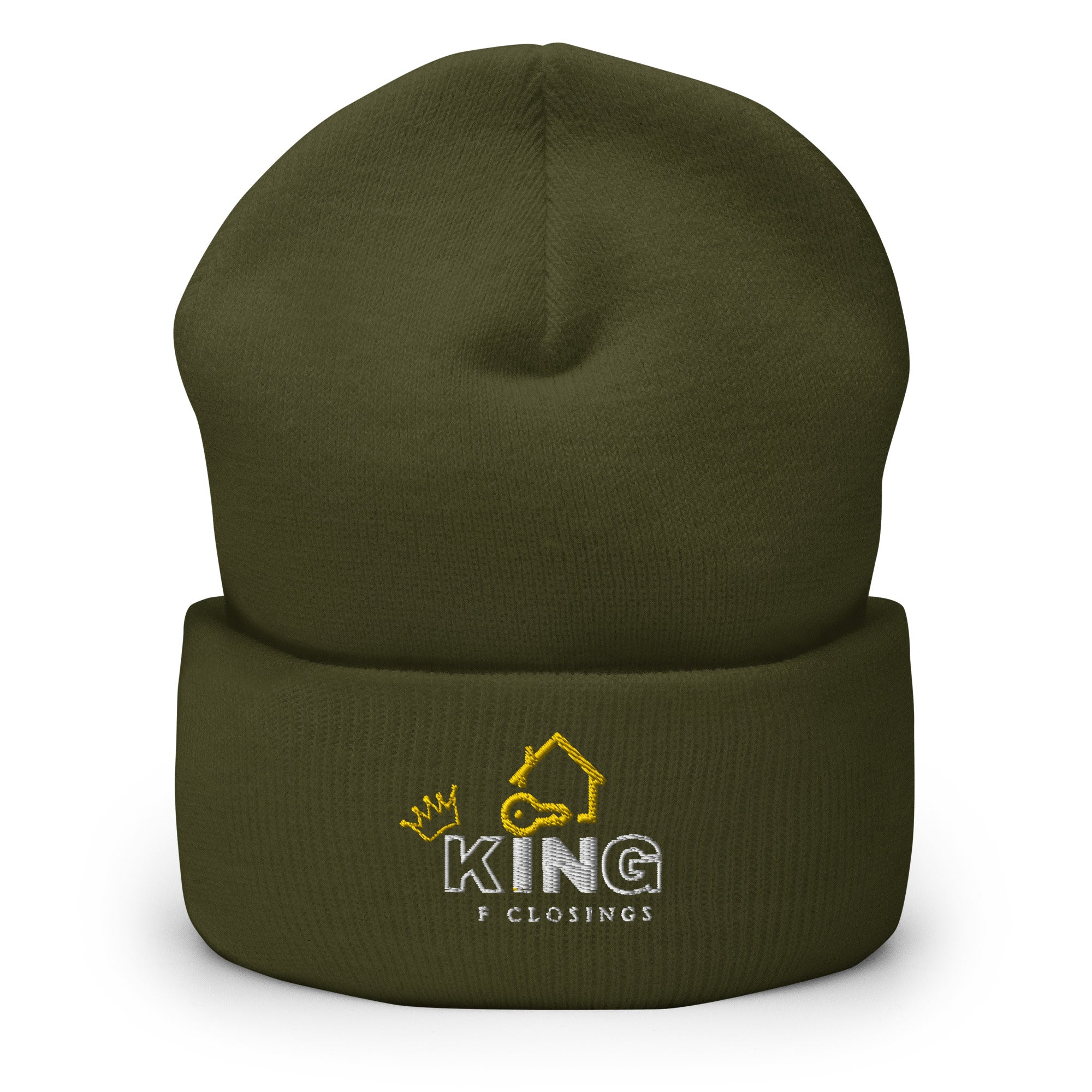 King of Closings Cuffed Beanie