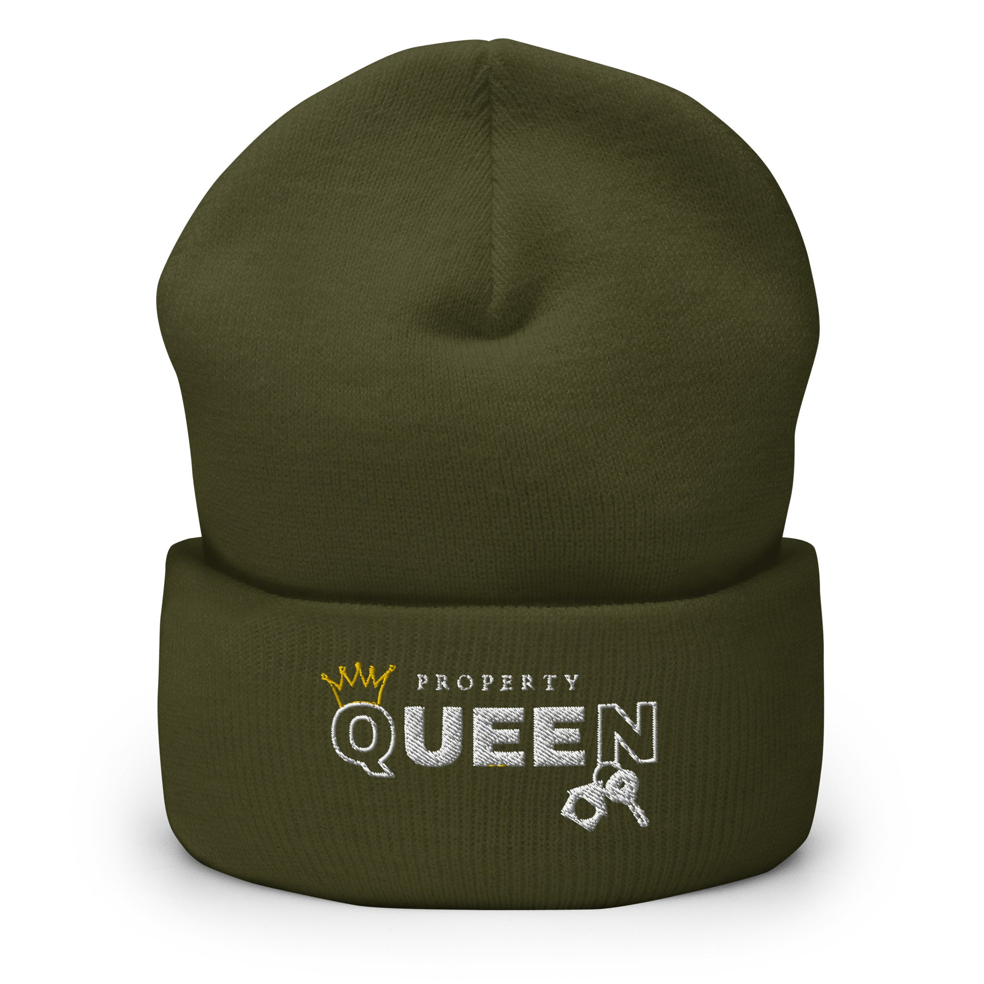 Property Queen Cuffed Beanie