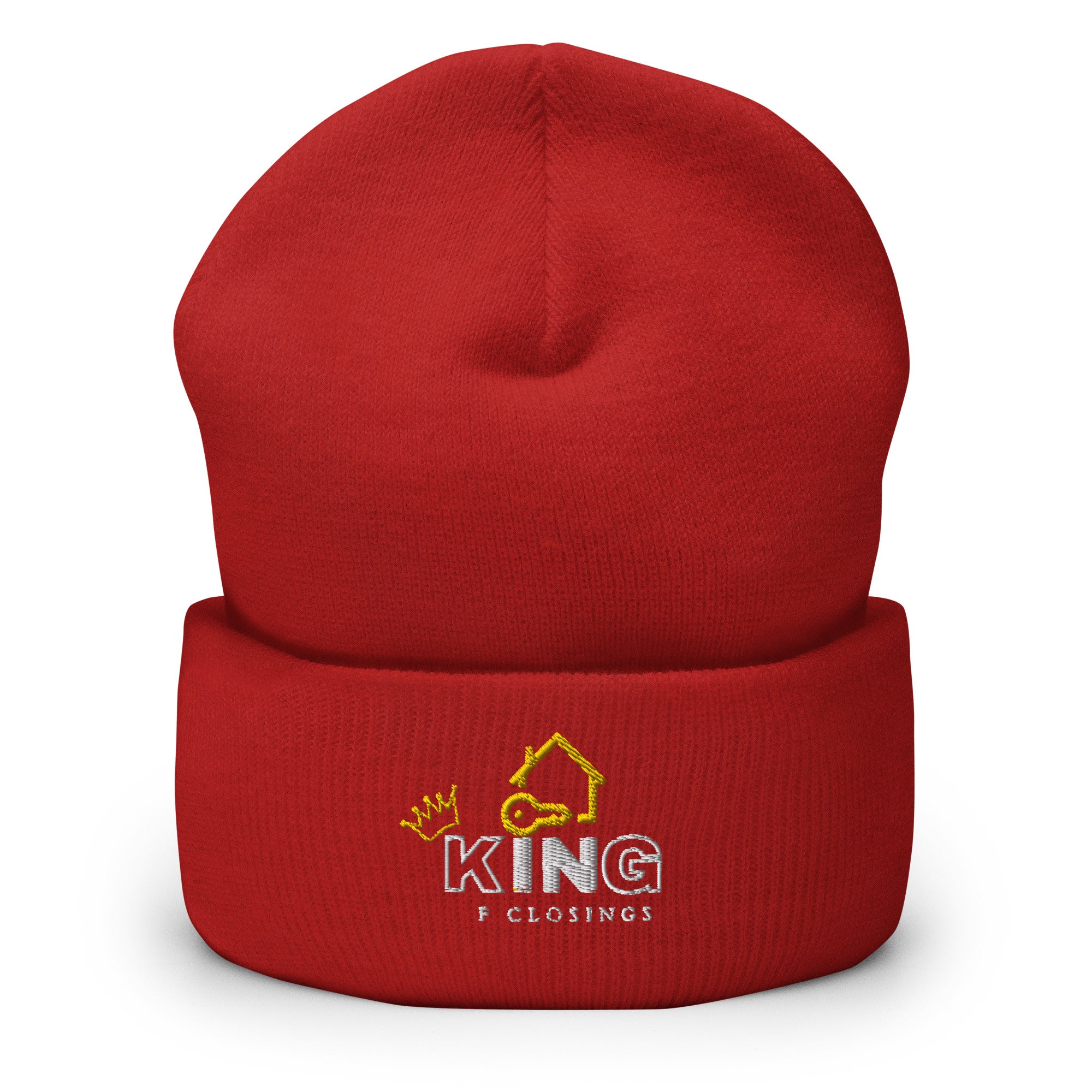 King of Closings Cuffed Beanie