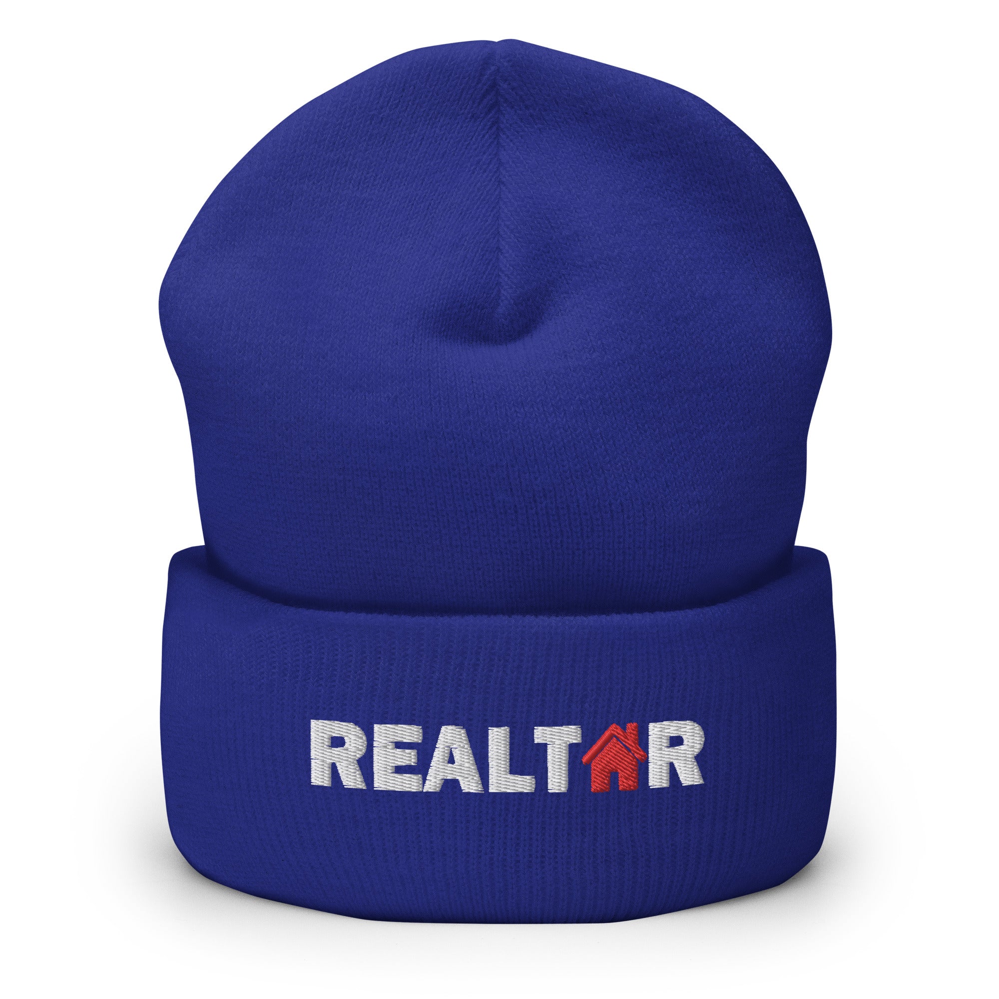 Realtor Red House Cuffed Beanie