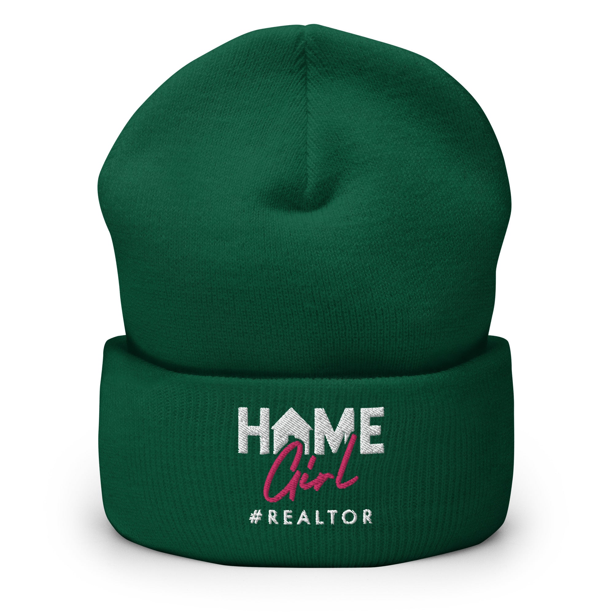 Home Girl #Realtor Cuffed Beanie