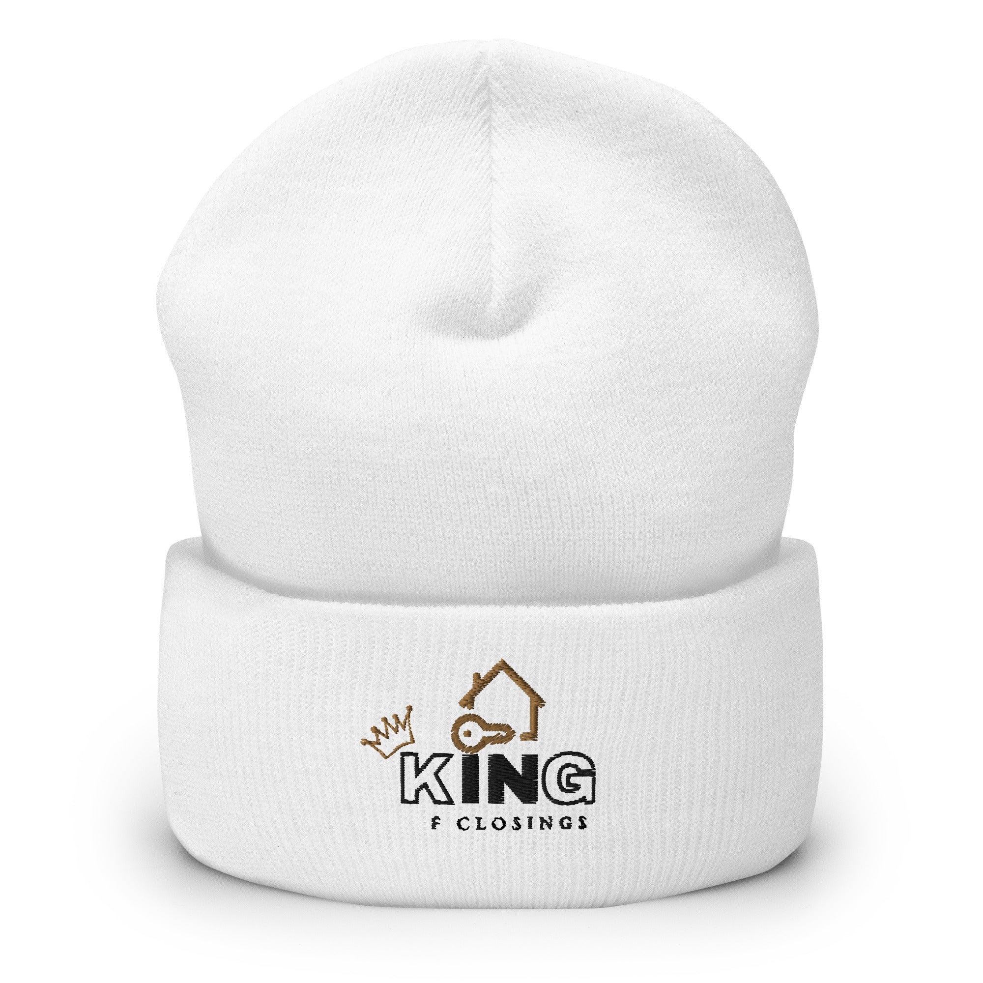 King of Closings Cuffed Beanie
