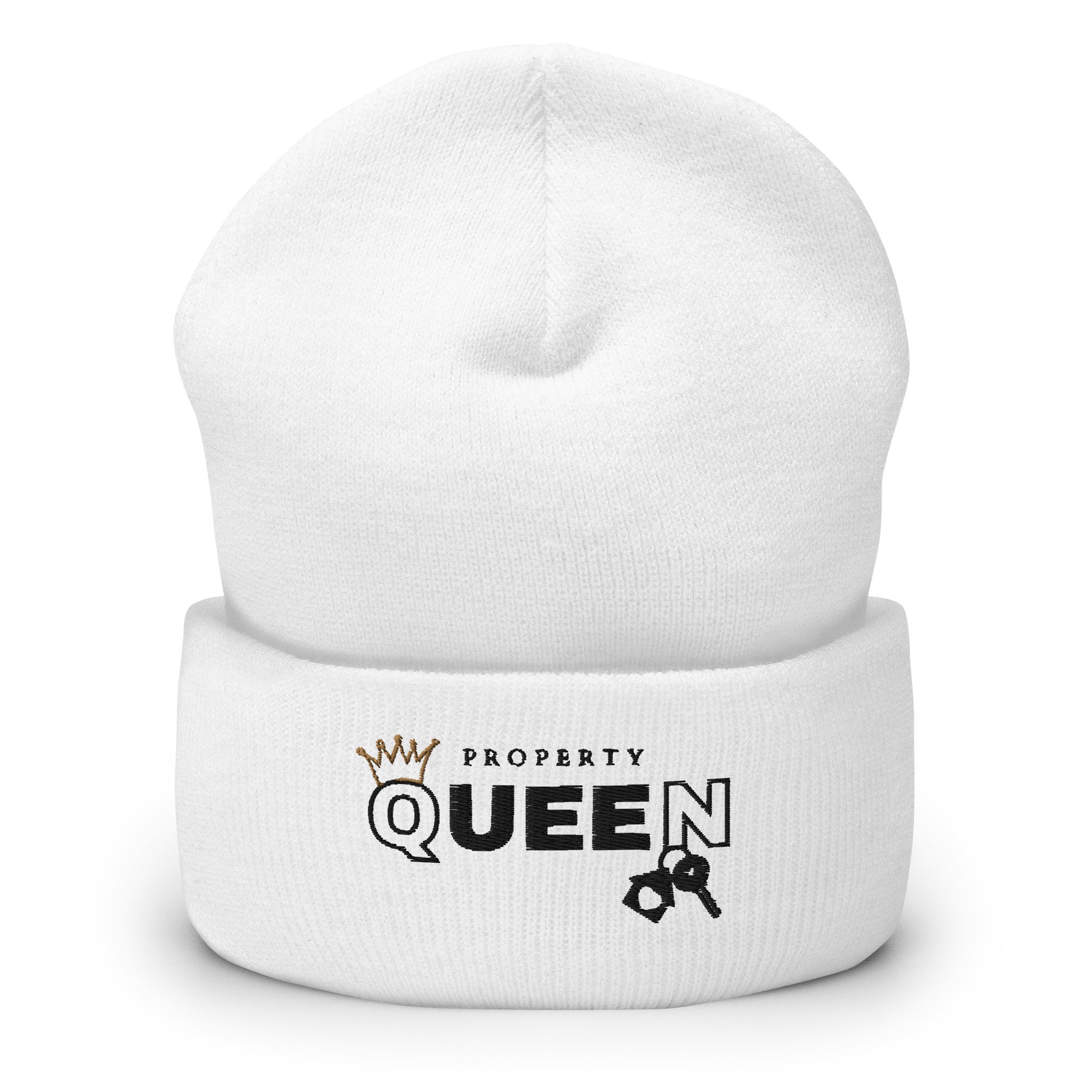Property Queen Cuffed Beanie