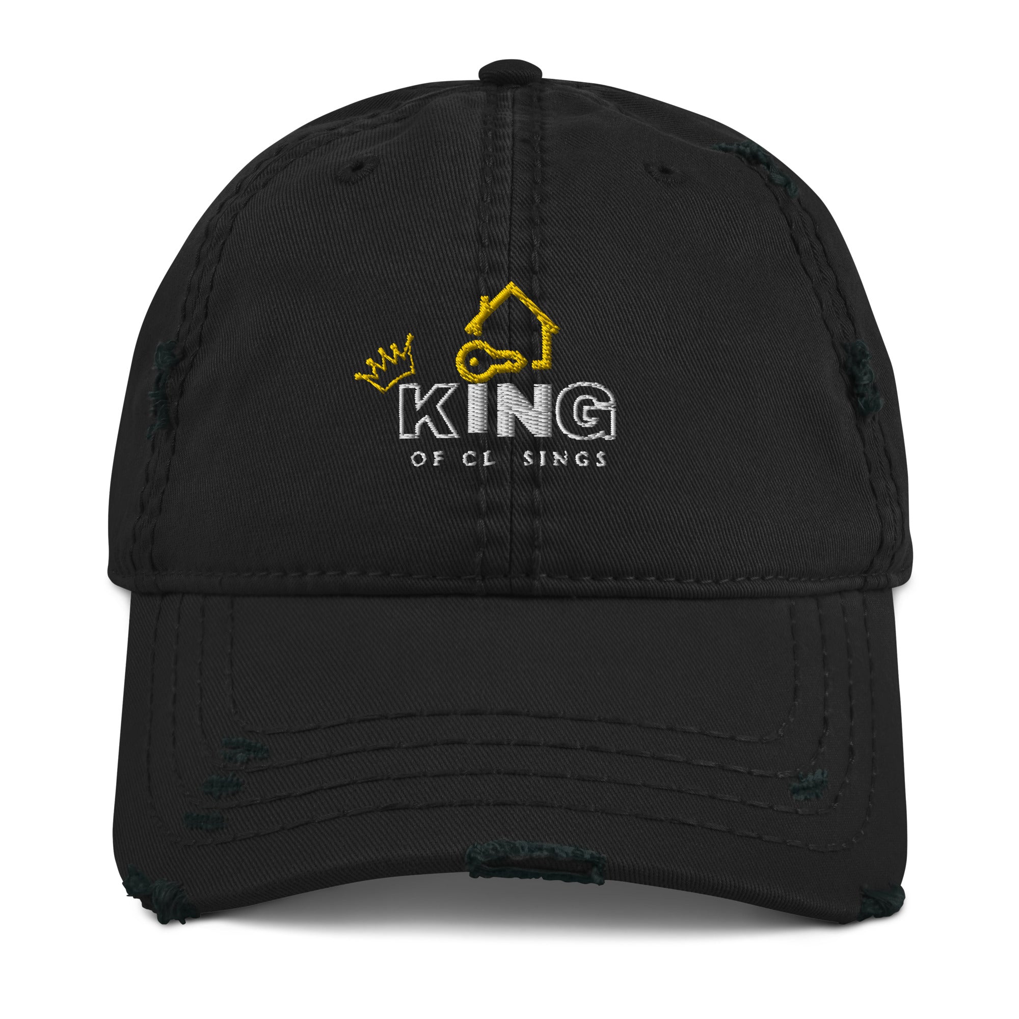 King of Closings Distressed Dad Hat