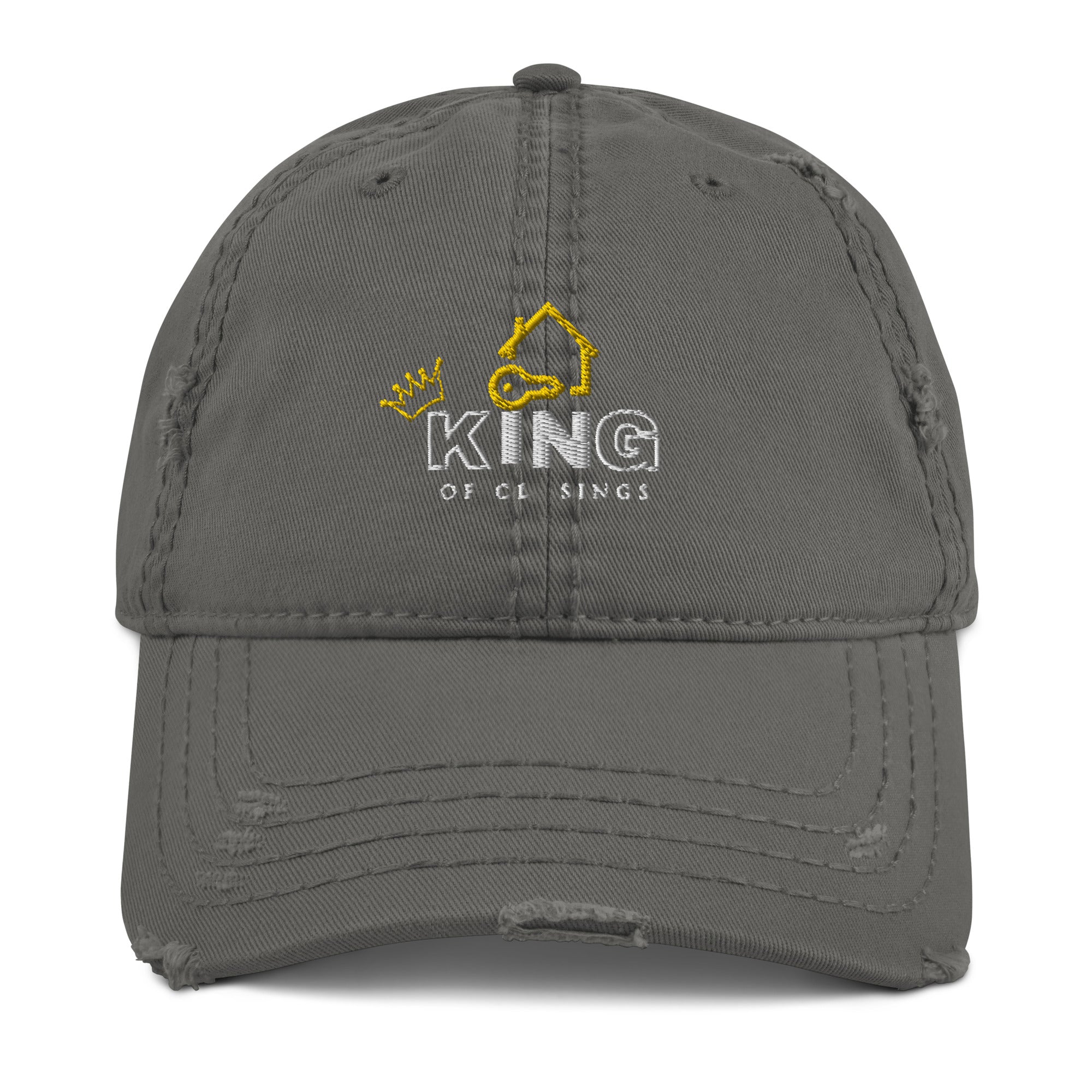King of Closings Distressed Dad Hat
