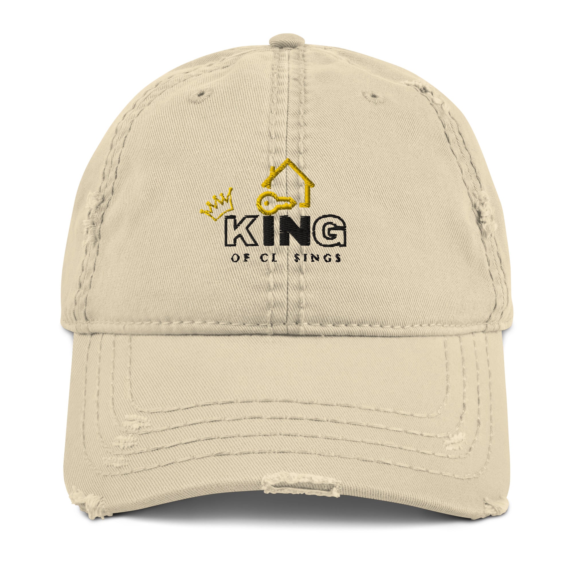 King of Closings Distressed Dad Hat