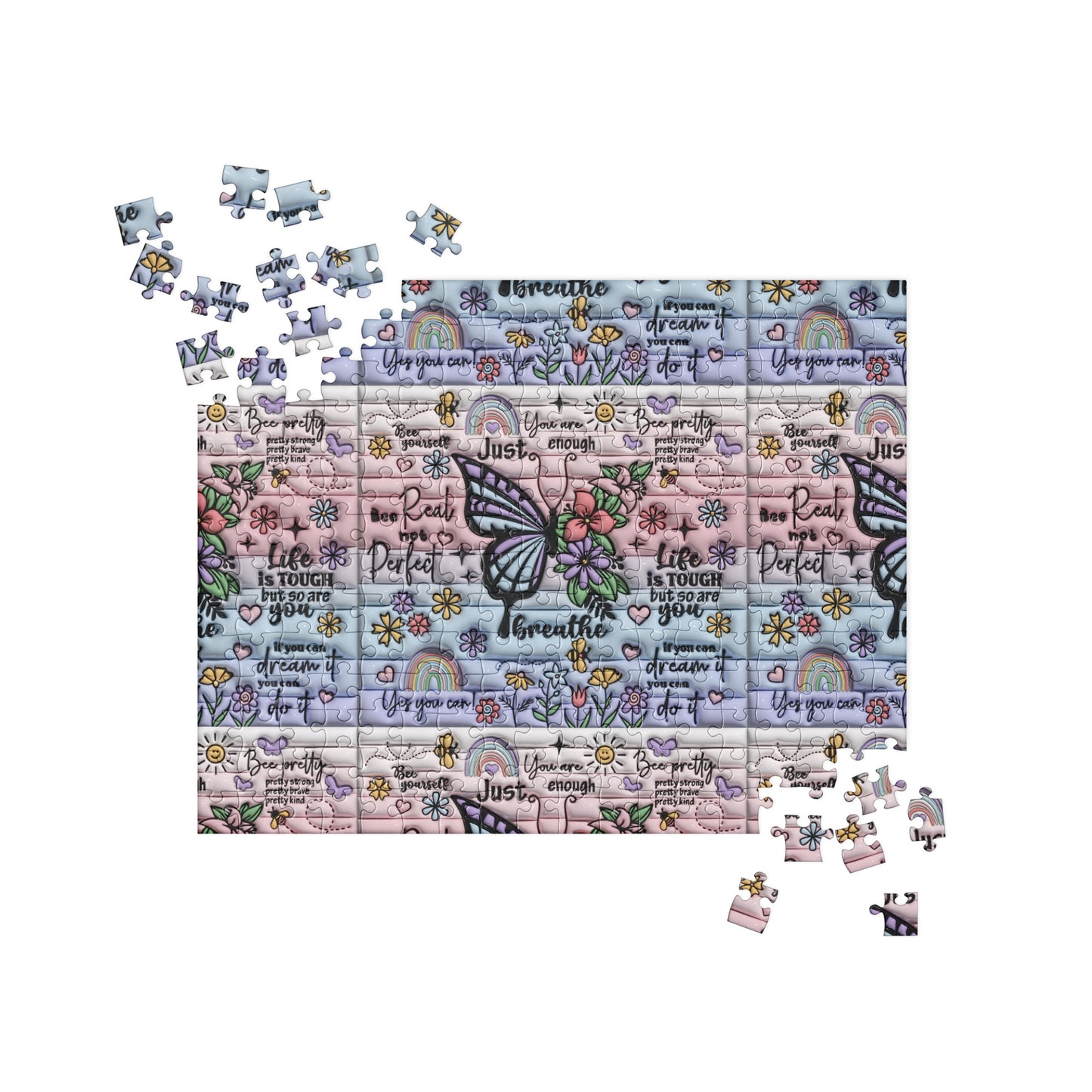 3D Inflated Affirmation Jigsaw puzzle