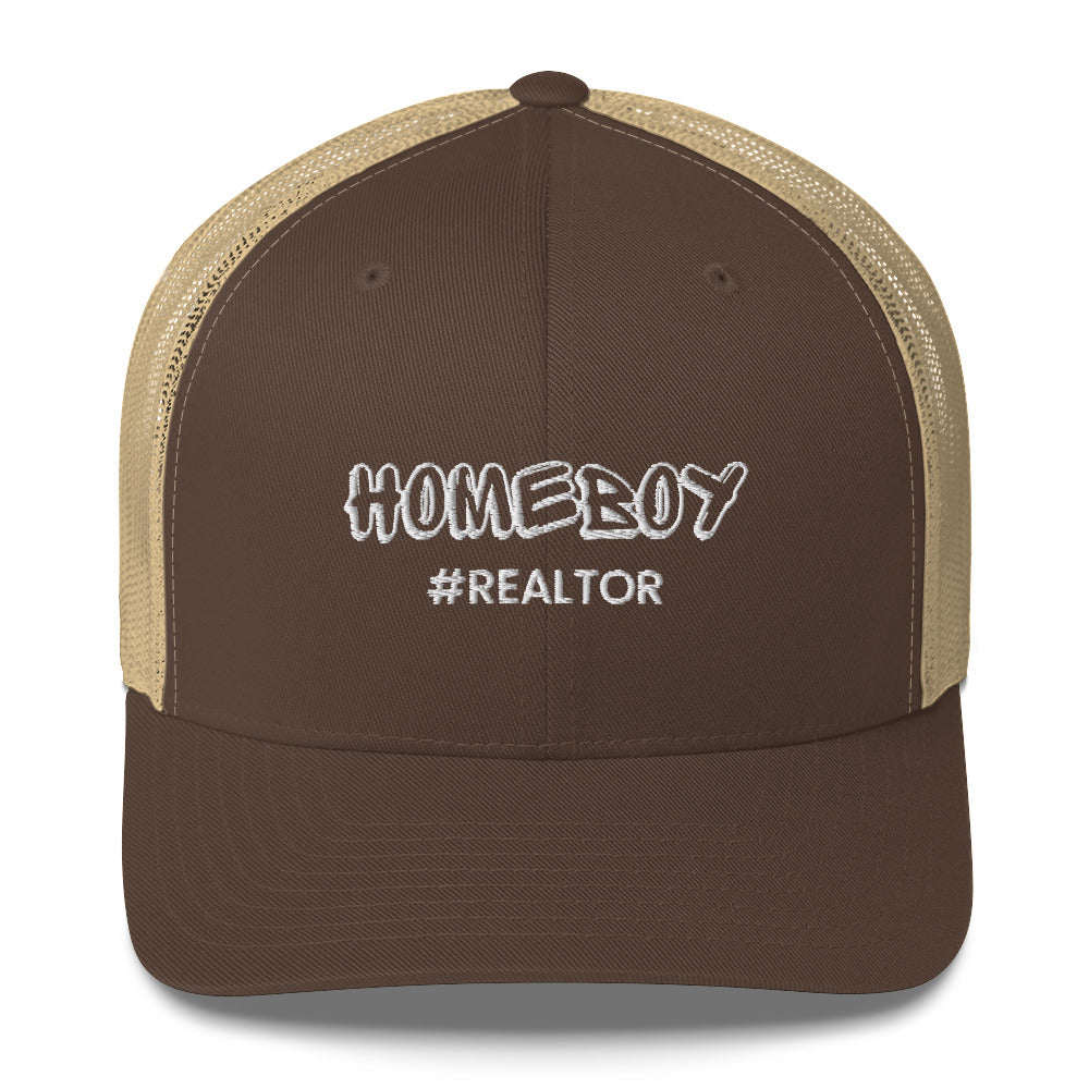 Home Boy #Realtor Trucker Cap