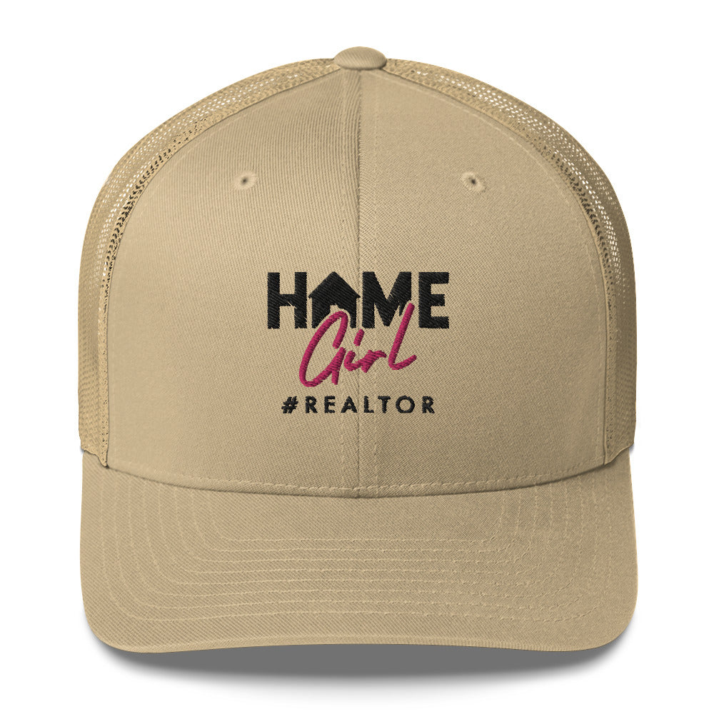 Home Girl #Realtor Trucker Cap
