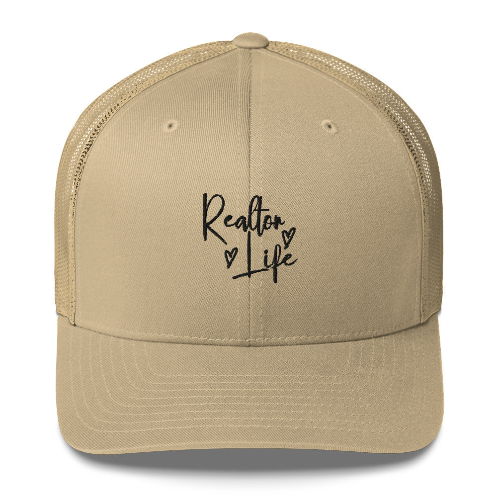 Realtor Life Trucker Cap