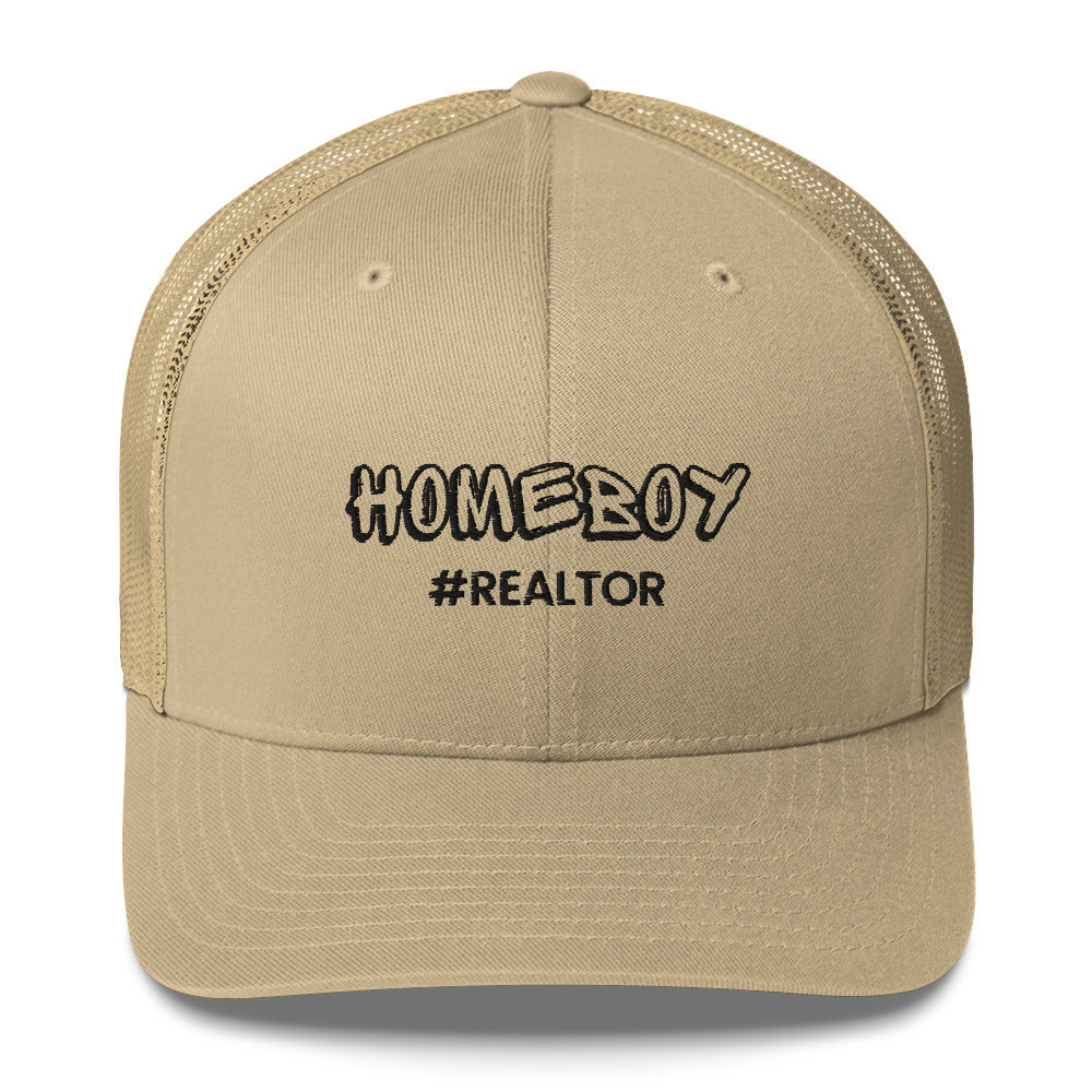 Home Boy #Realtor Trucker Cap