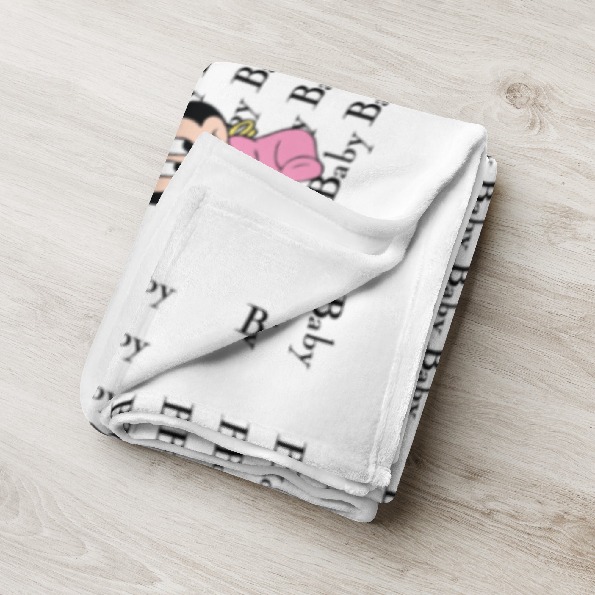Custom Baby Throw Blanket