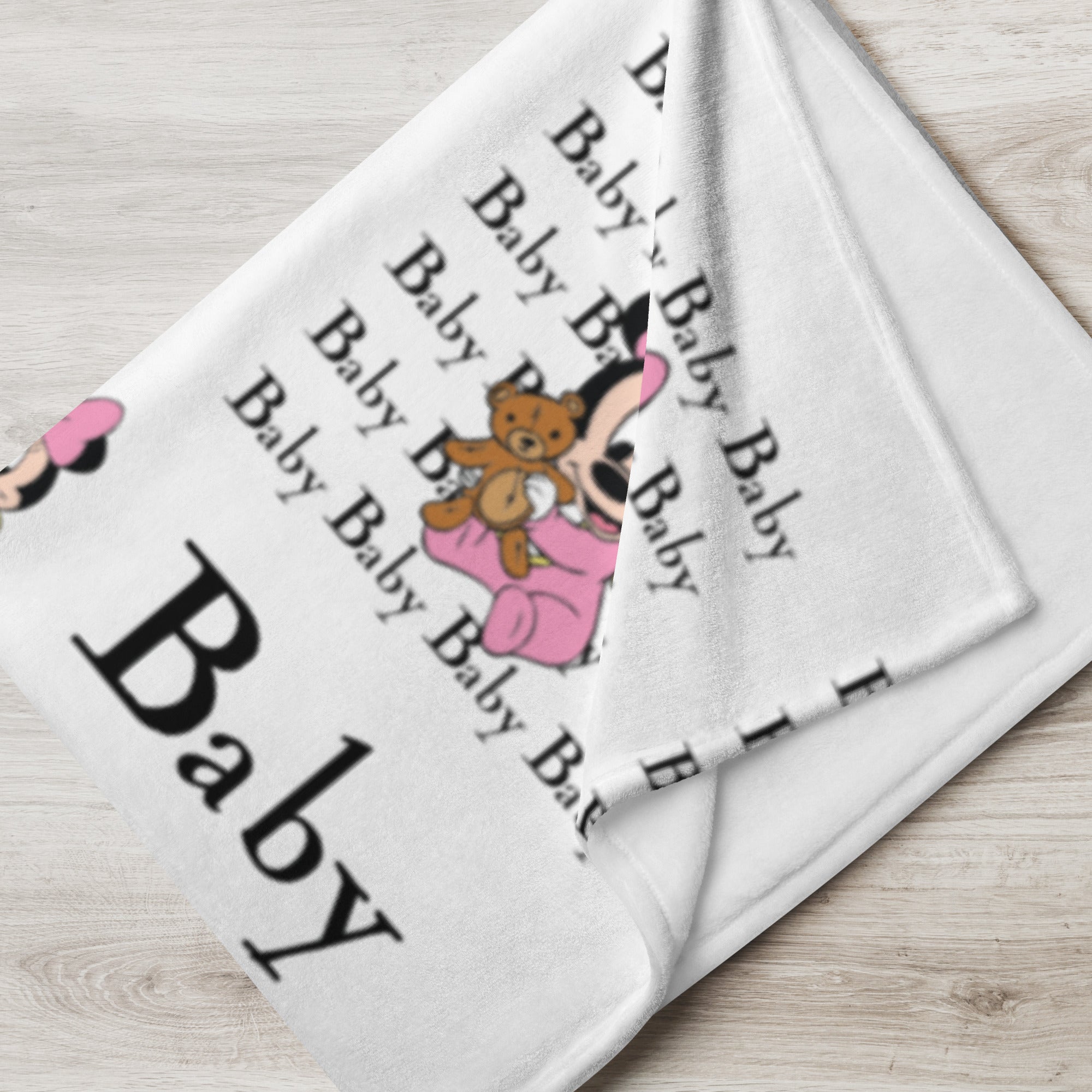 Custom Baby Throw Blanket