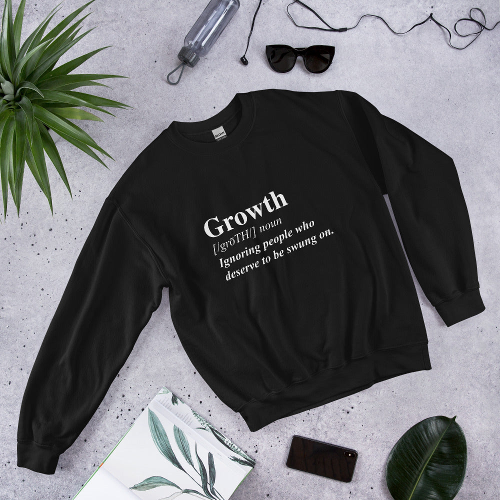 Growth definition sweatshirt