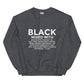 Black mixed with sweatshirt