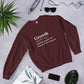 Growth definition sweatshirt