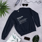 Melanin definition sweatshirt