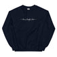 Live Laugh Love Embroidered Sweatshirt