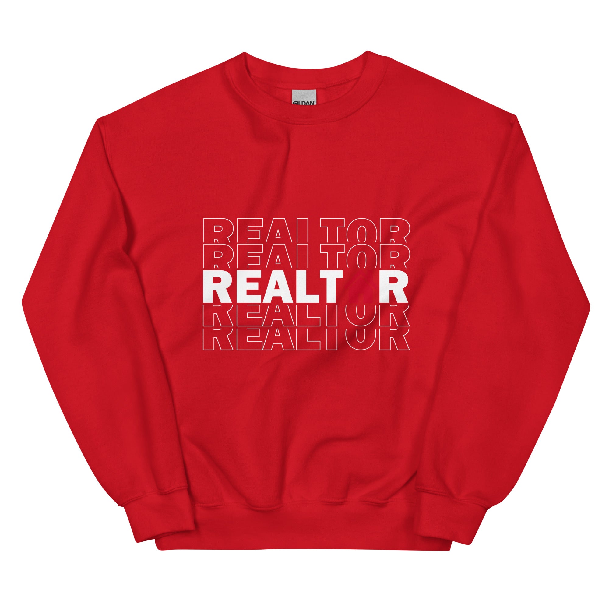 Realtor Stacked Unisex Sweatshirt