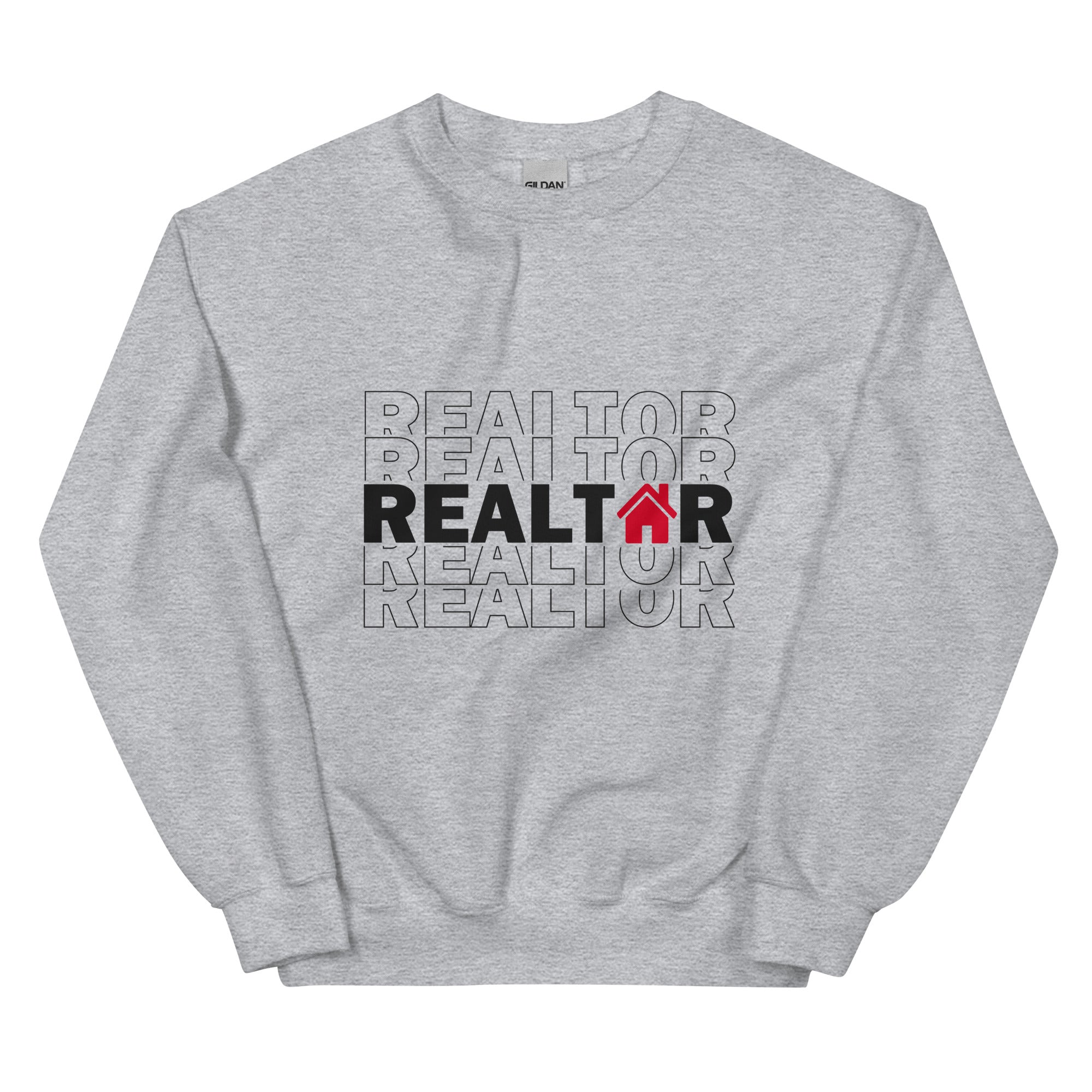 Realtor Stacked Unisex Sweatshirt