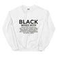 Black mixed with sweatshirt