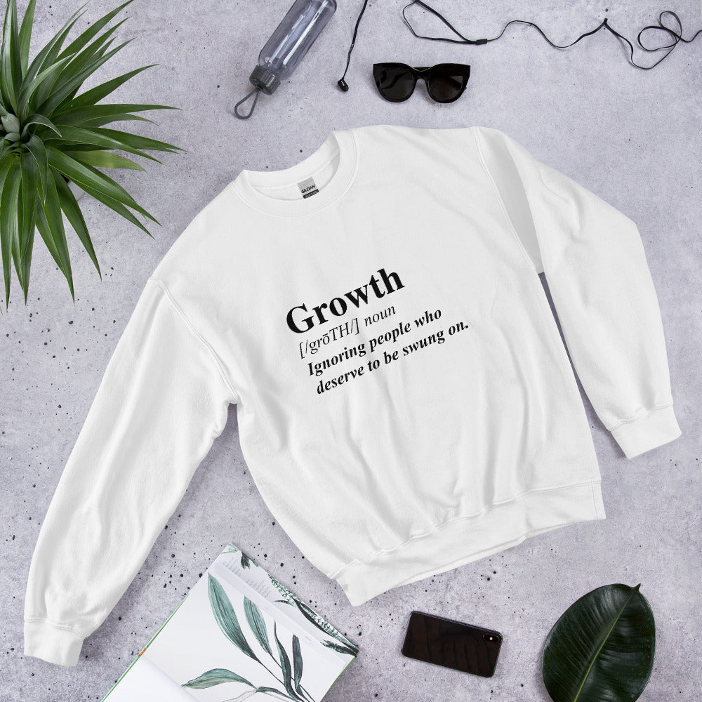 Growth definition sweatshirt