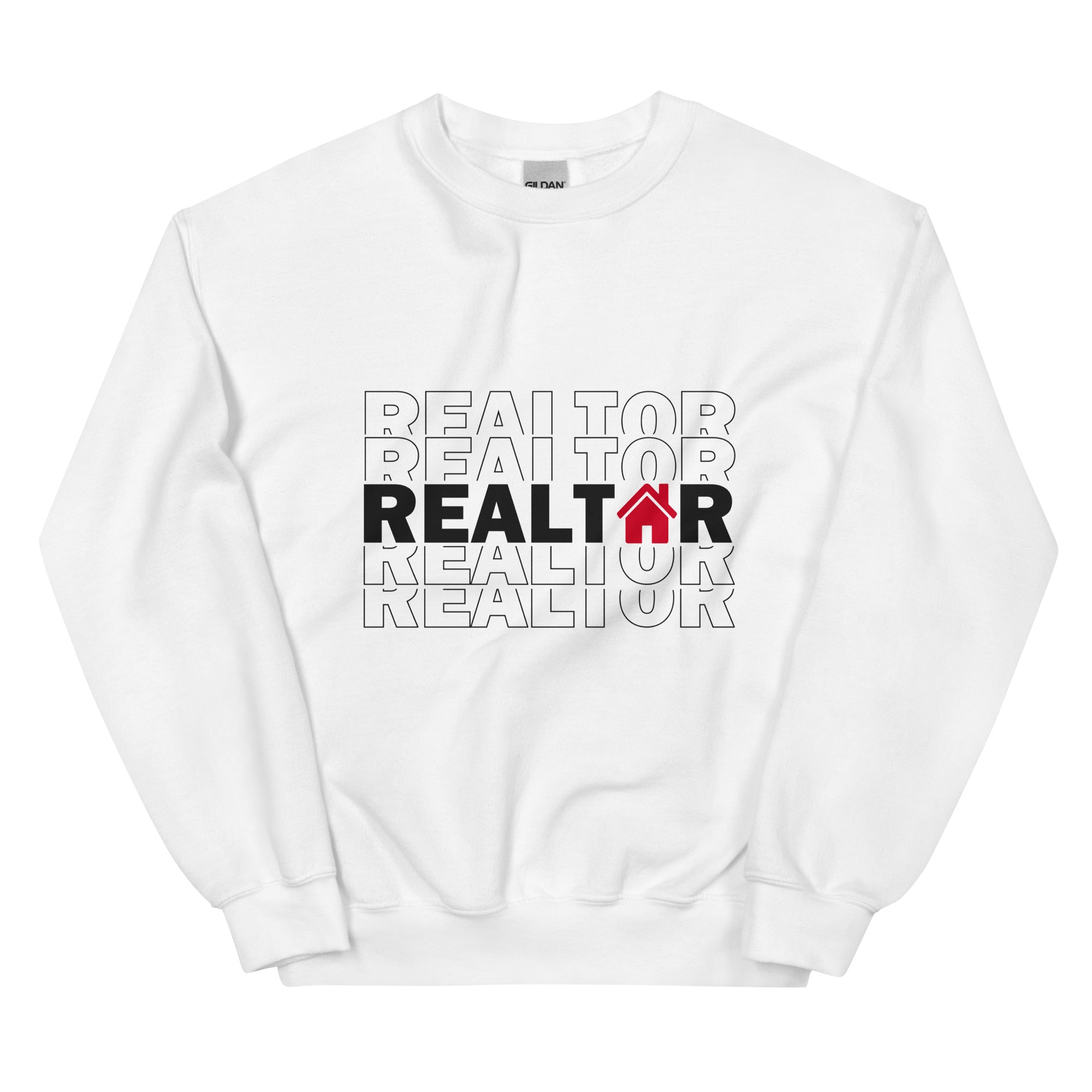 Realtor Stacked Unisex Sweatshirt