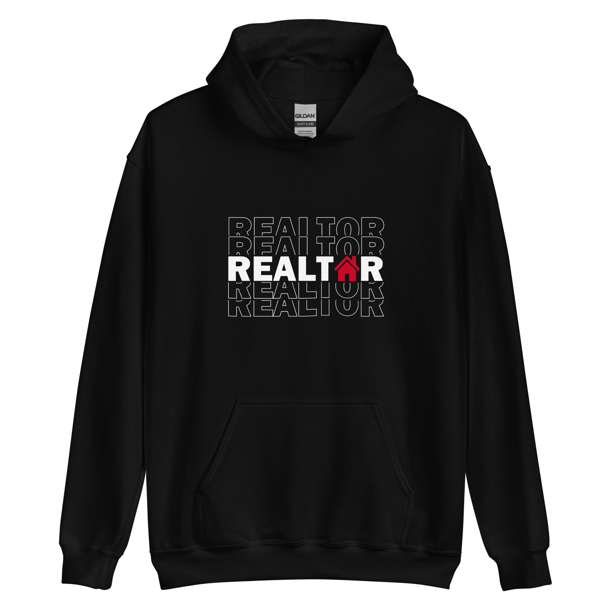 Realtor Stacked Unisex Hoodie