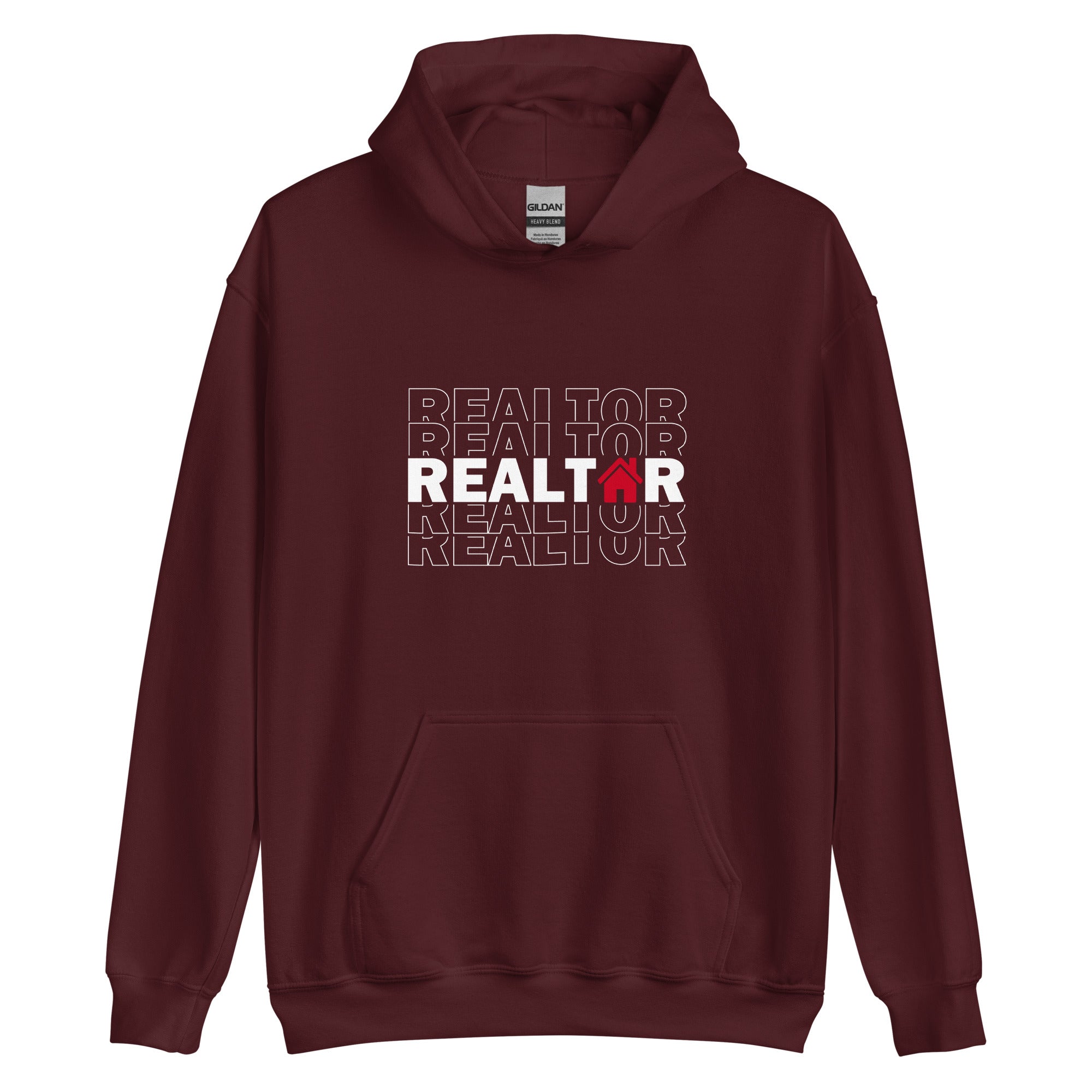 Realtor Stacked Unisex Hoodie