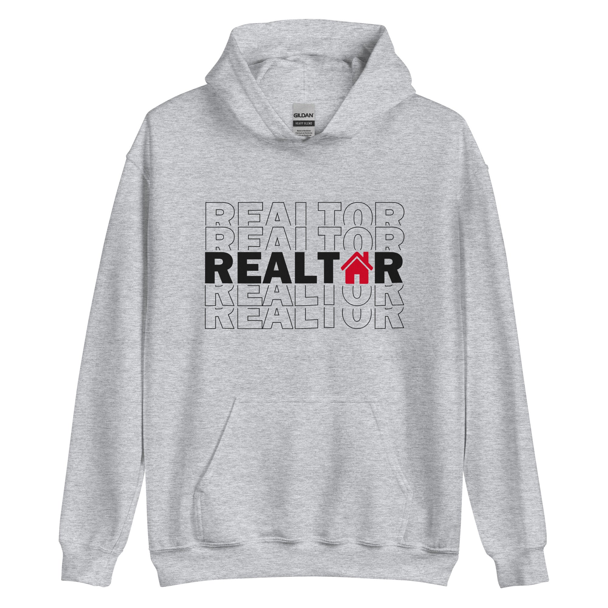 Realtor Stacked Unisex Hoodie