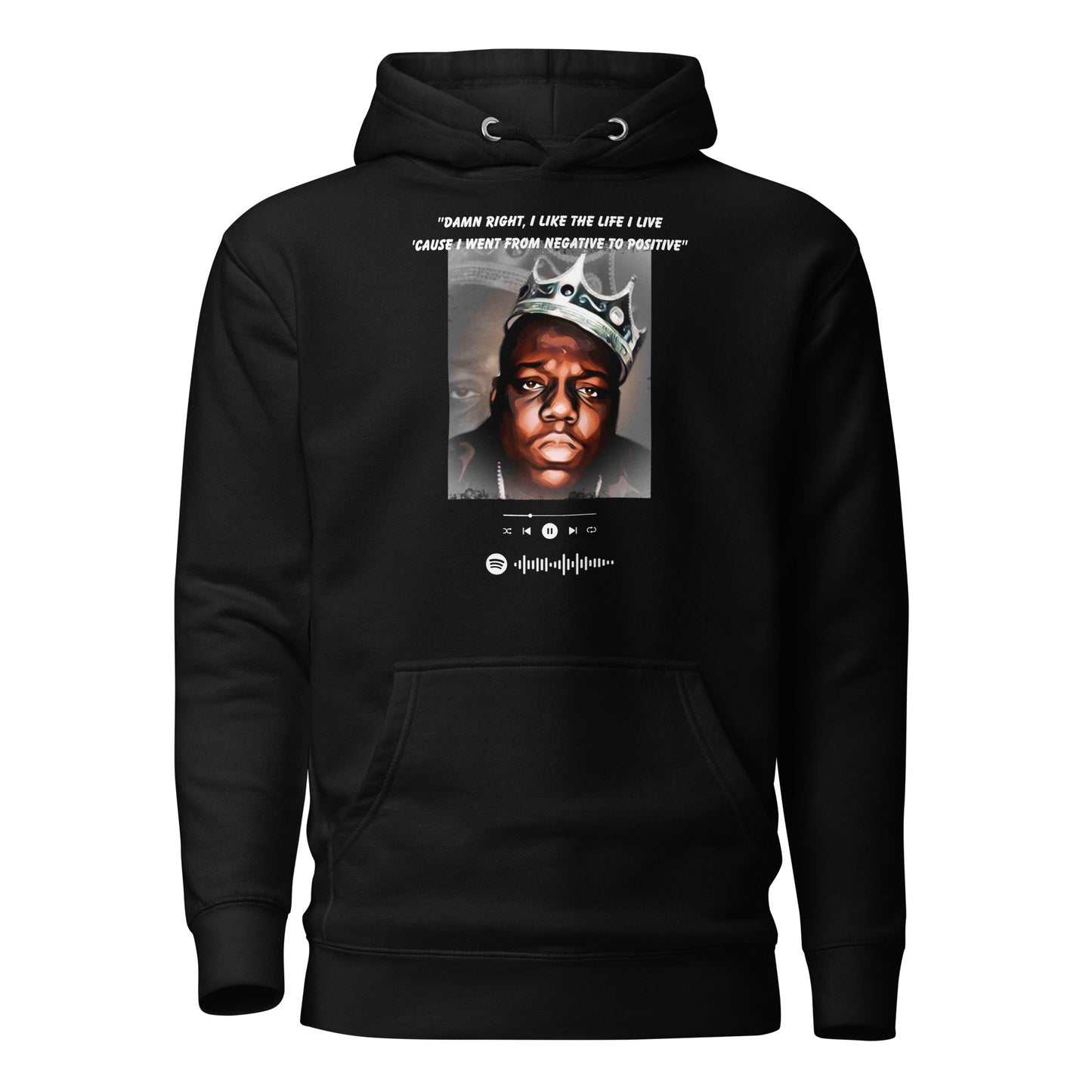 Negative to Positive Spotify Hoodie