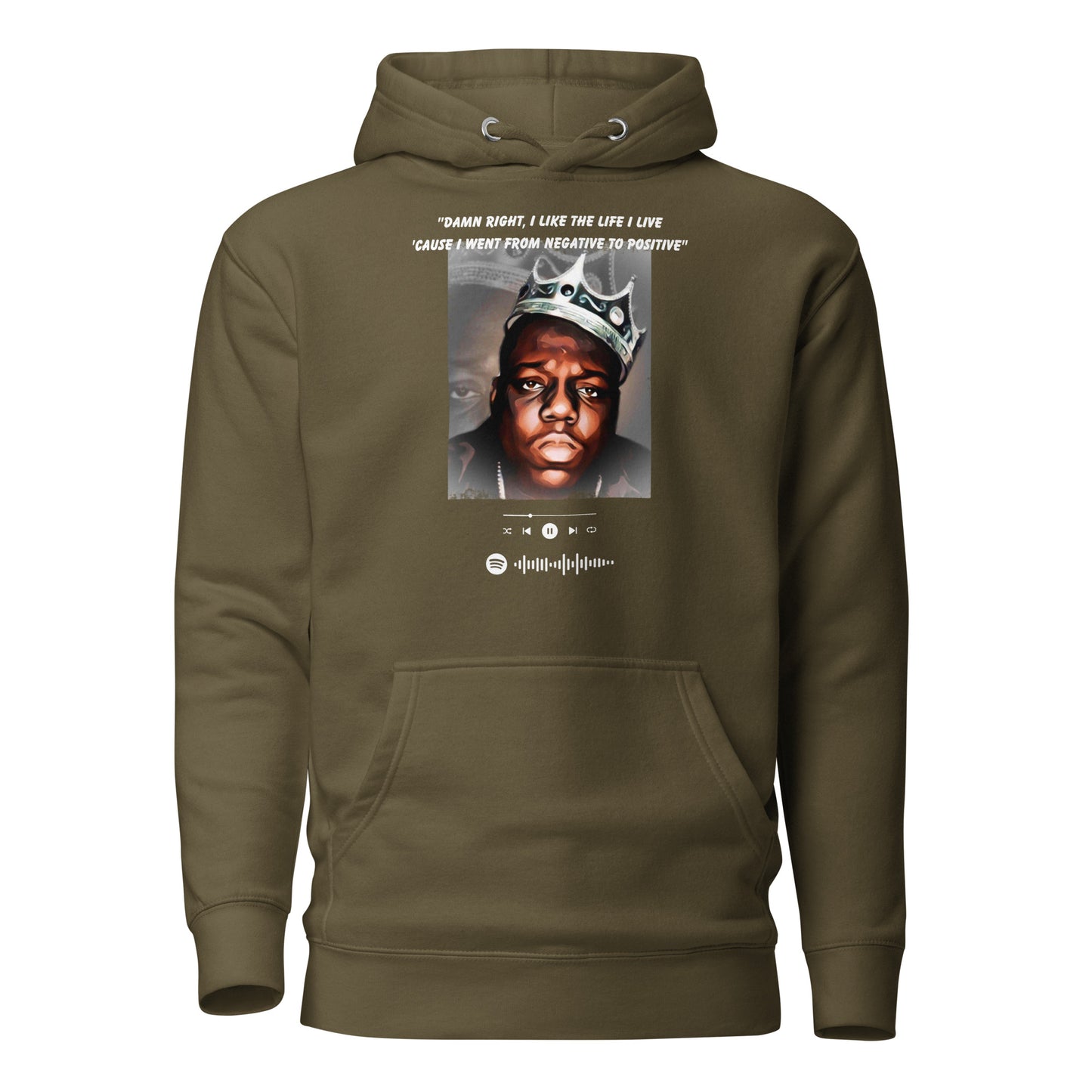 Negative to Positive Spotify Hoodie