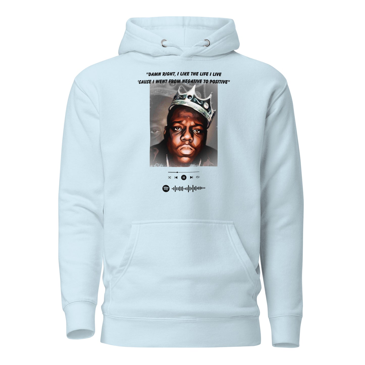 Negative to Positive Spotify Hoodie