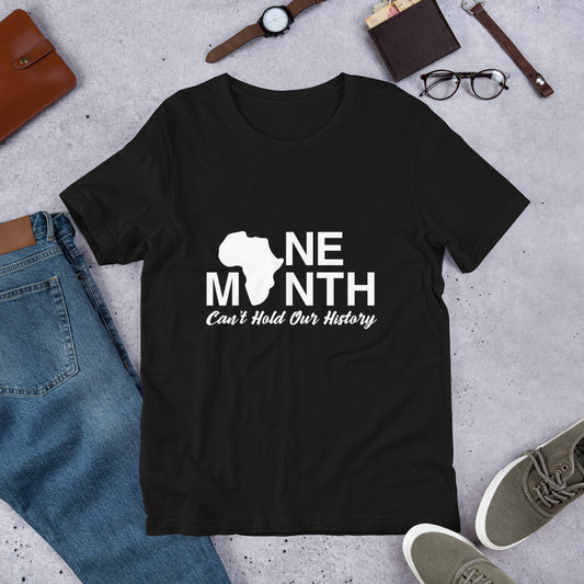 One month t-shirt