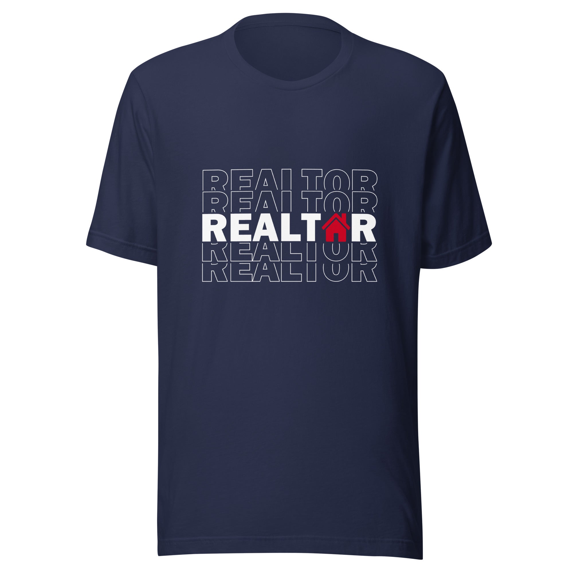 Realtor Stacked Unisex t-shirt